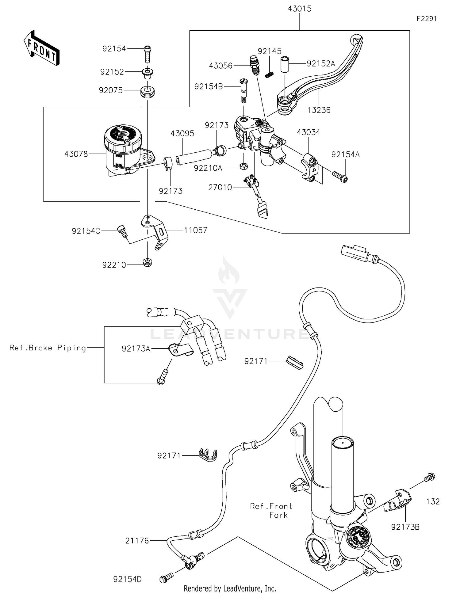 Front Master Cylinder 2