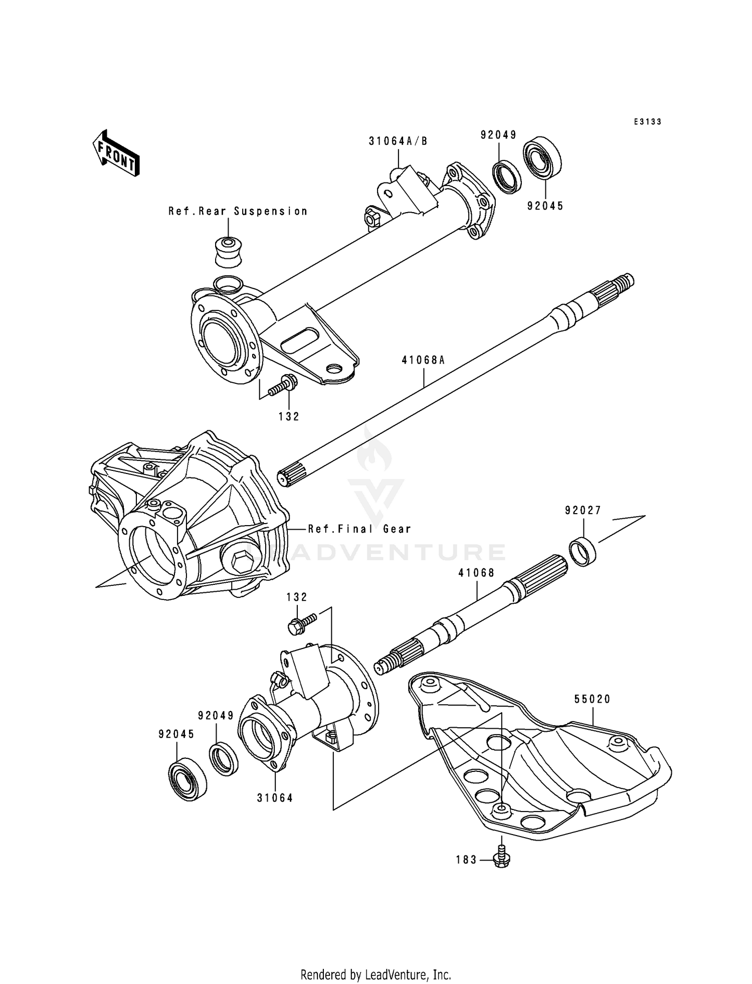REAR AXLE