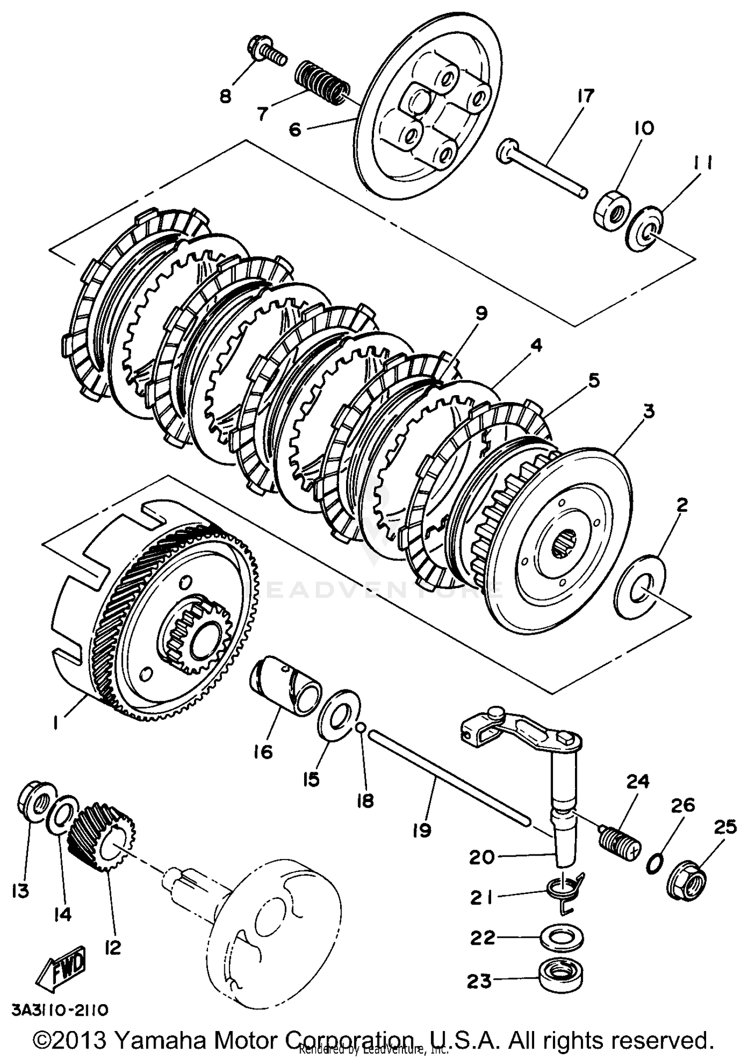 REAR HUB