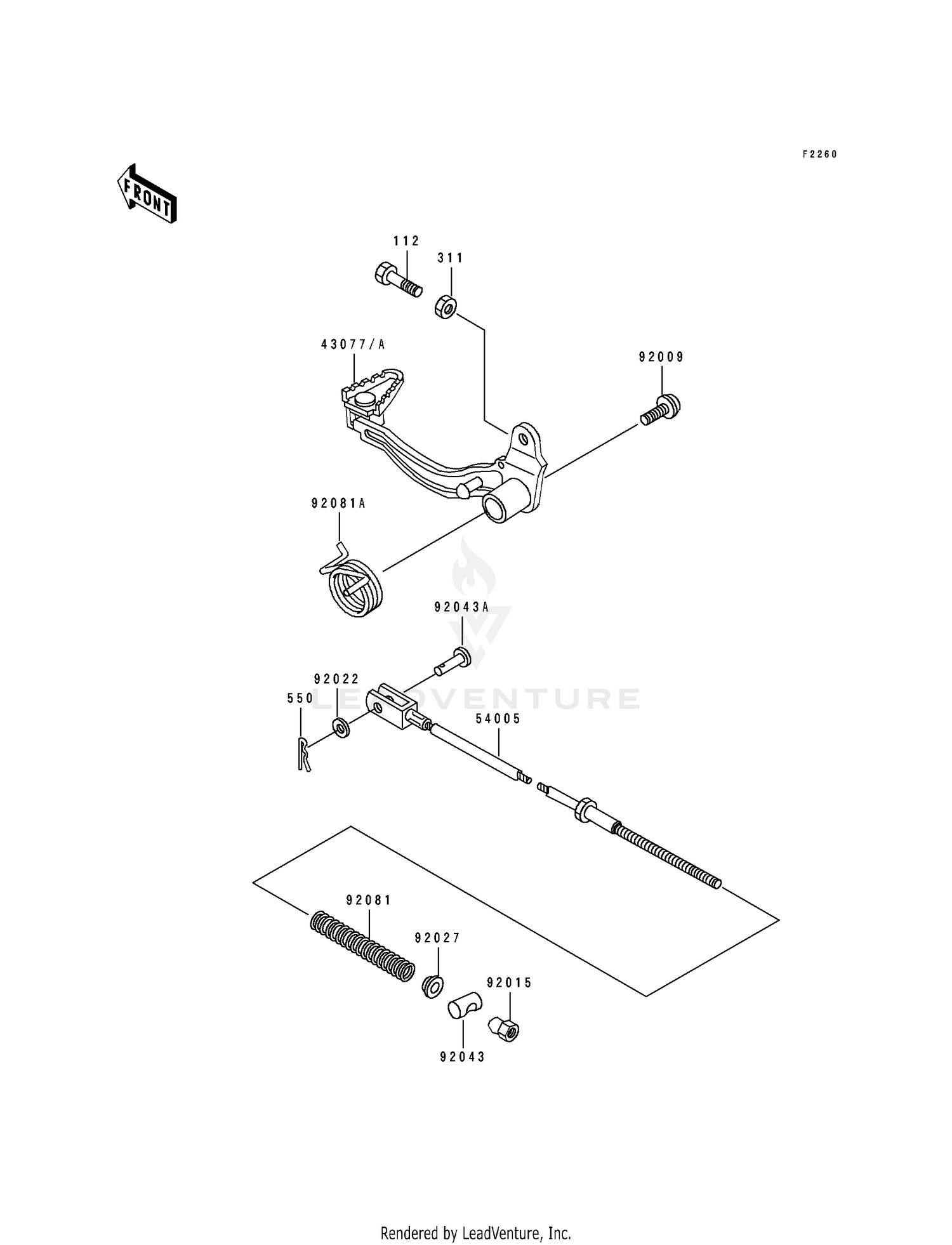 BRAKE PEDAL