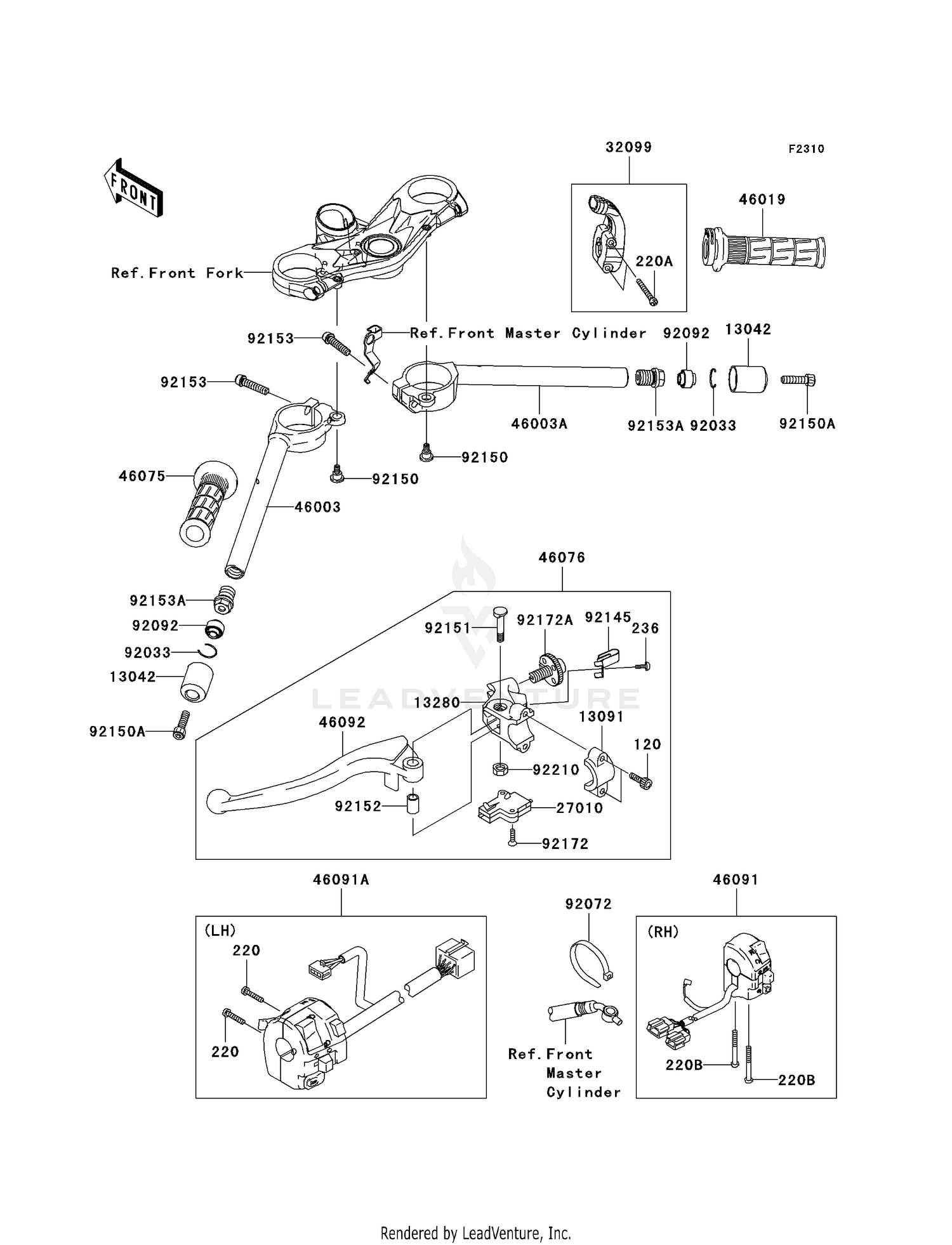 REAR MASTER CYLINDER