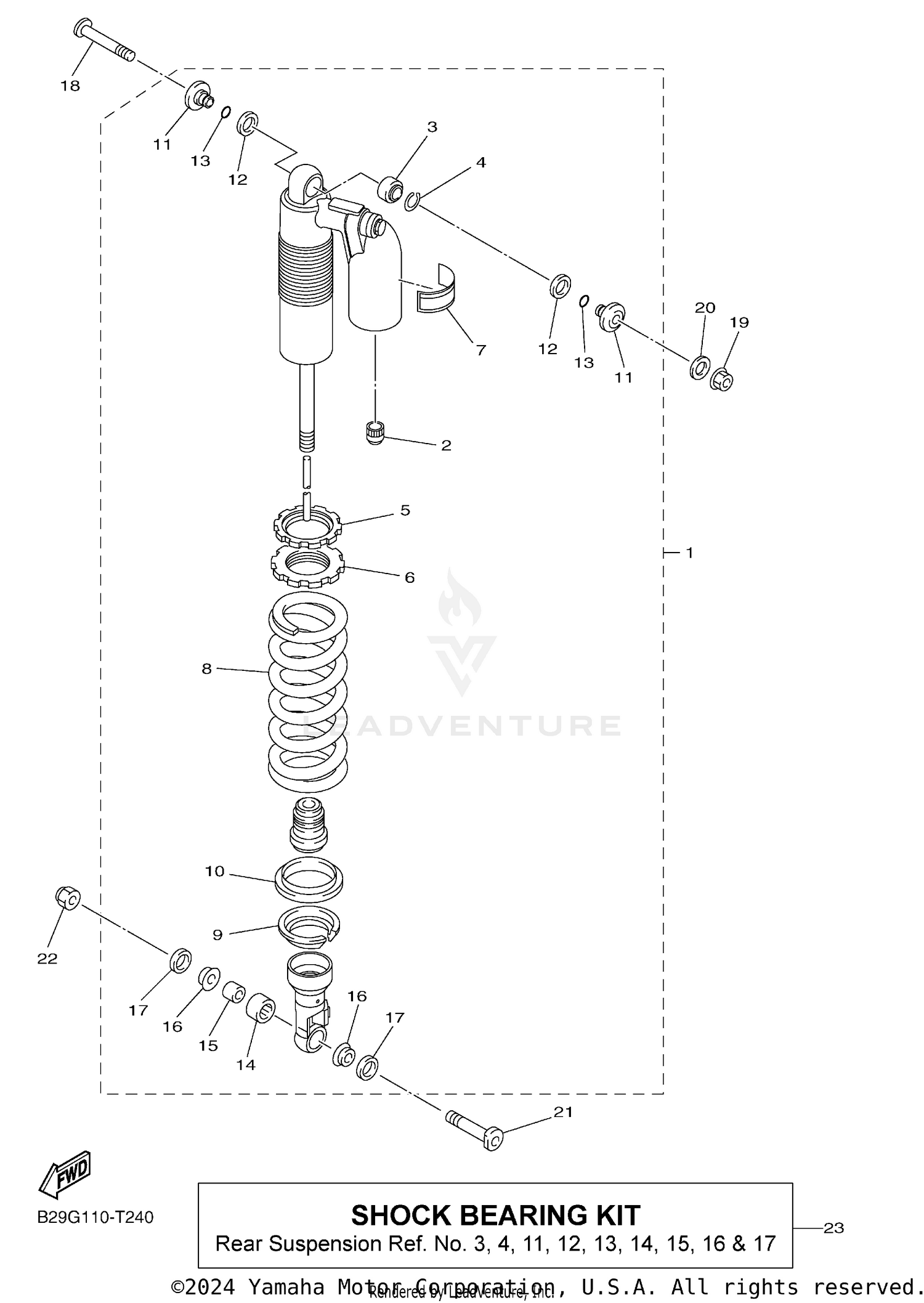 Rear Master Cylinder