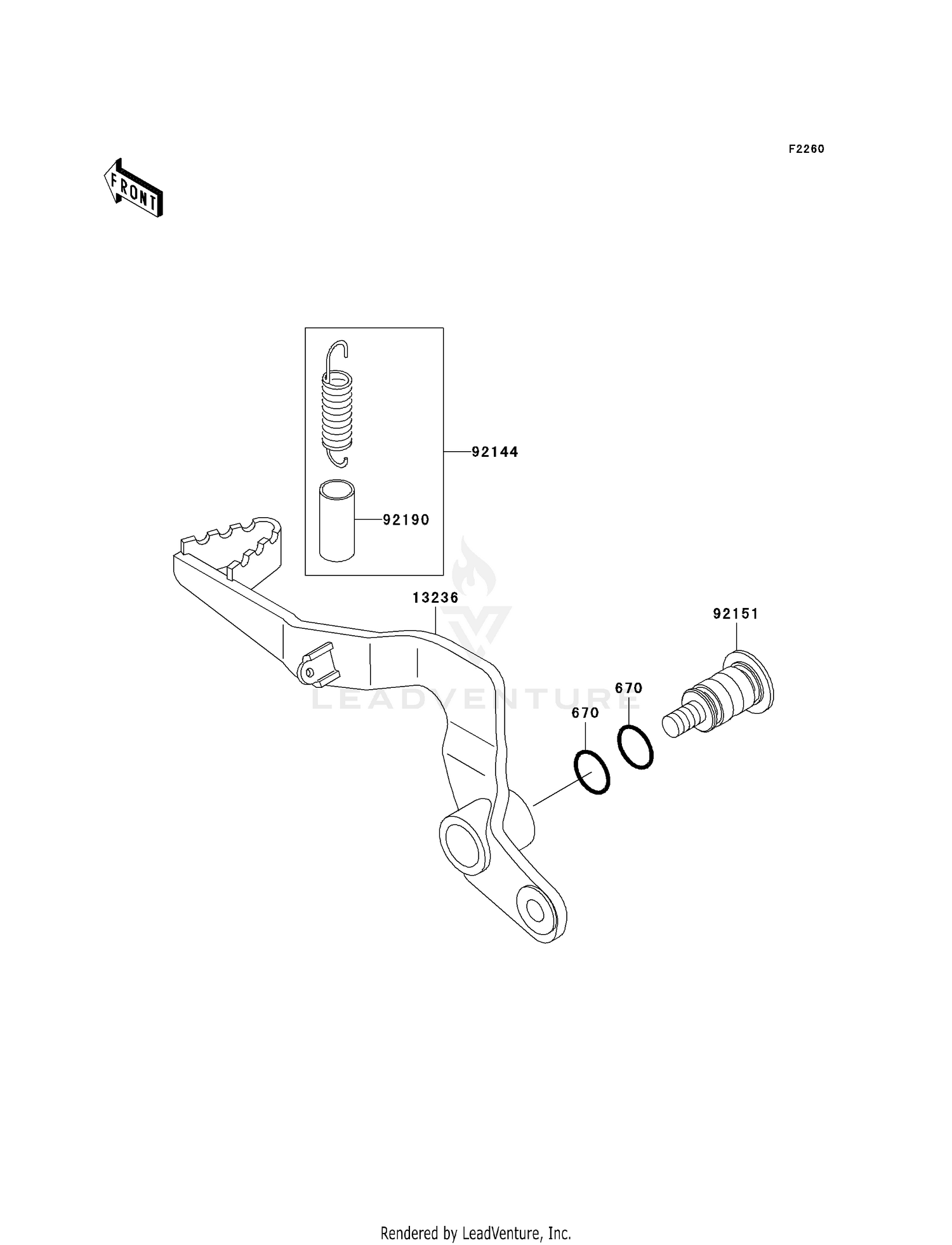 BRAKE PEDAL
