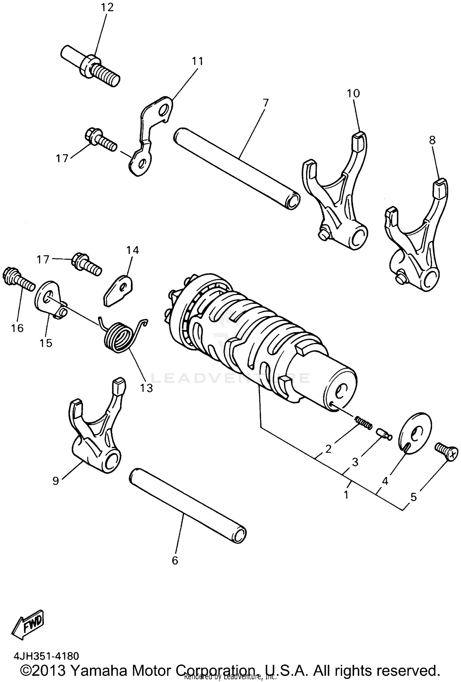 CRANKCASE BOLT PATTERN