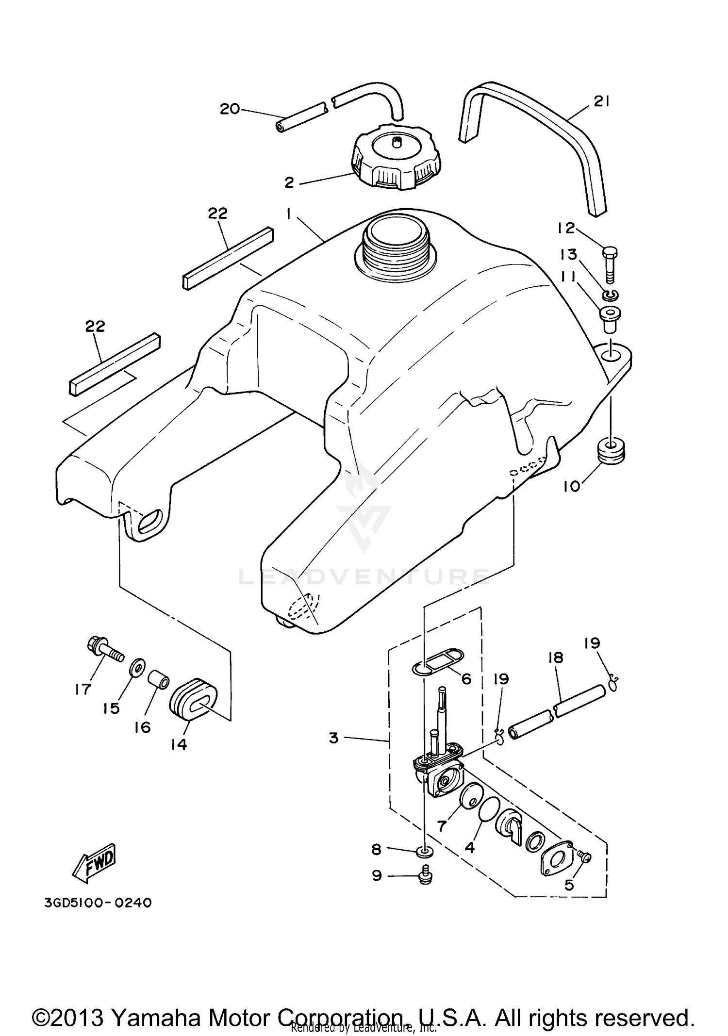FRONT MASTER CYLINDER