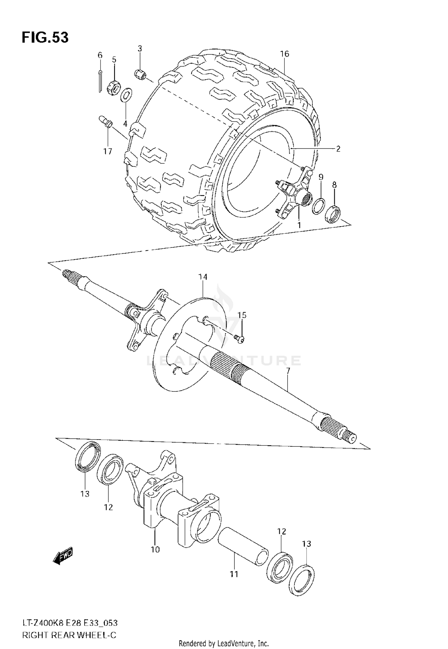 IGNITION SWITCH (KL250-D8/D9)