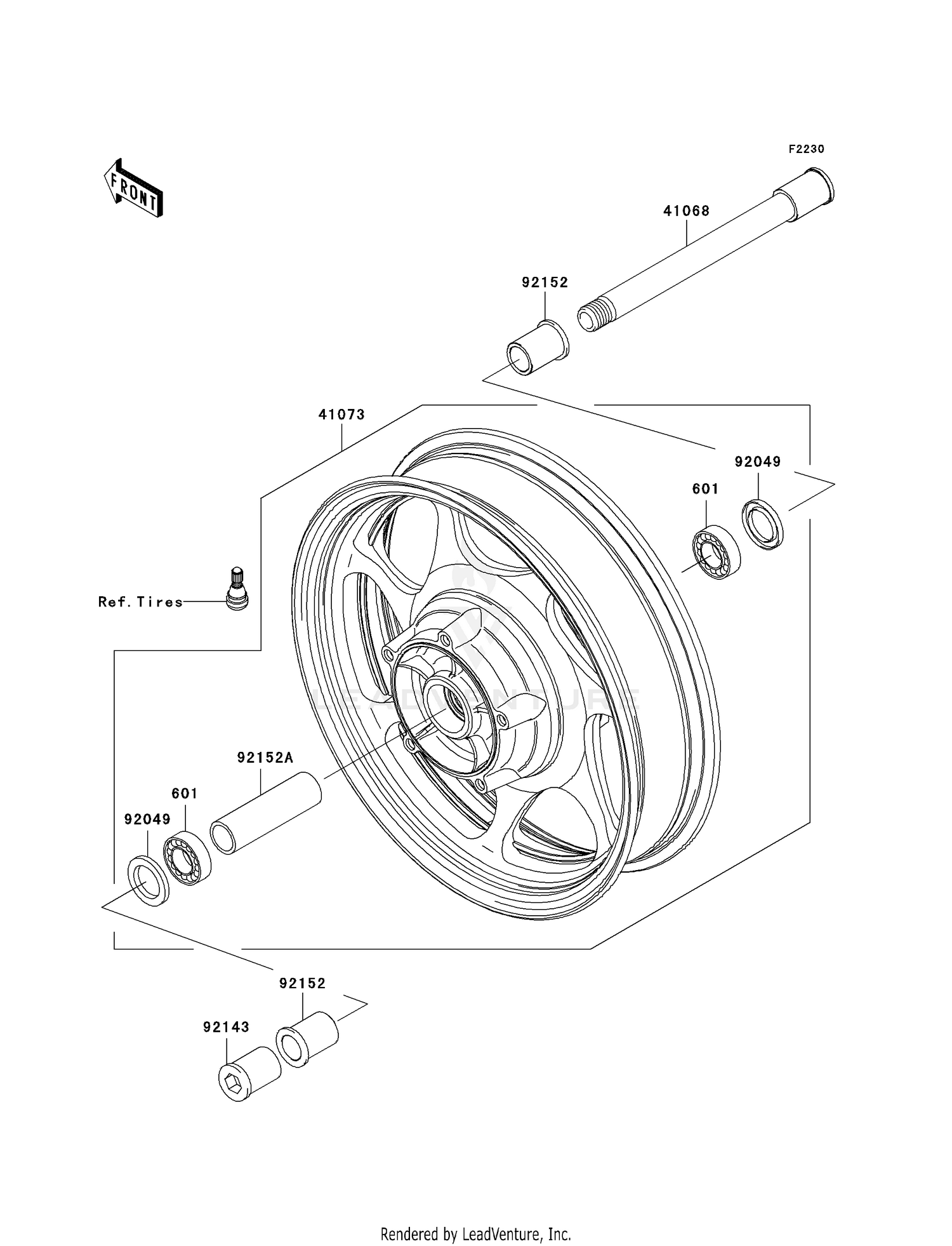 FRONT WHEEL