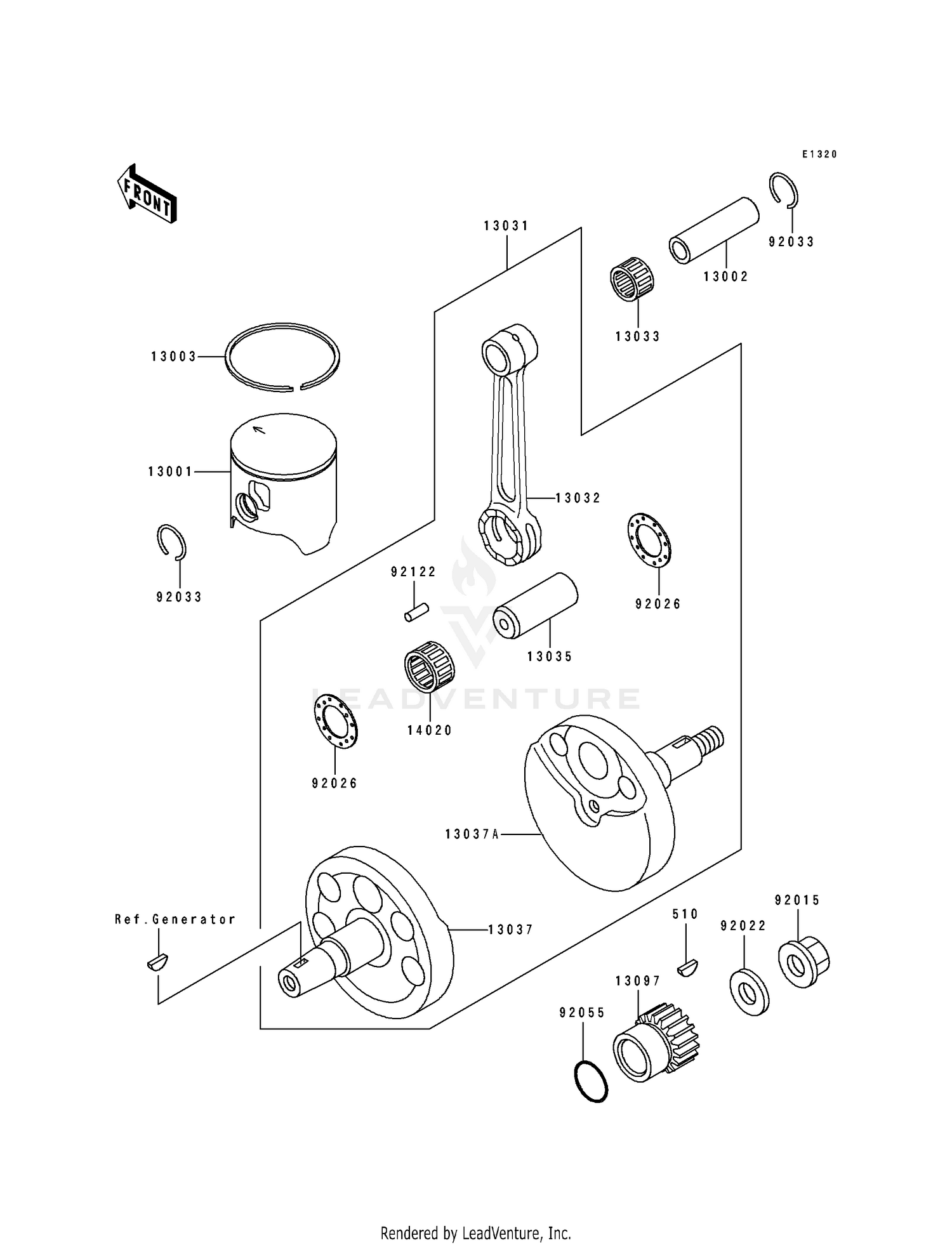 CRANKSHAFT/PISTON