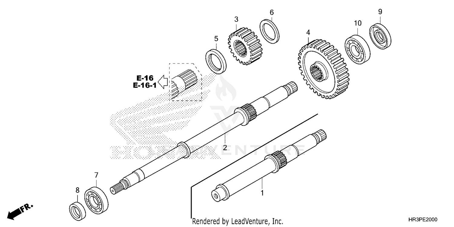 CRANKCASE BOLT PATTERN