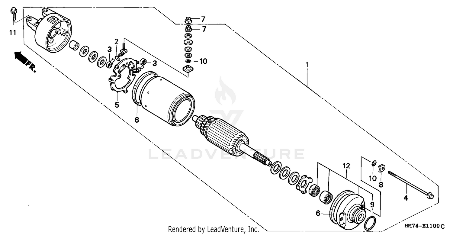 STARTER MOTOR