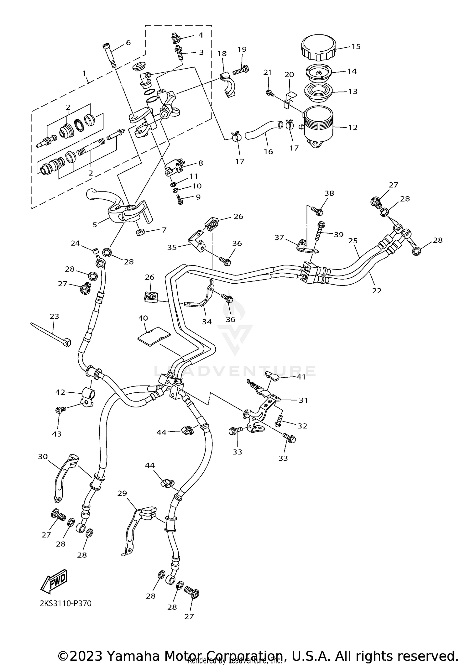 FRONT HUB