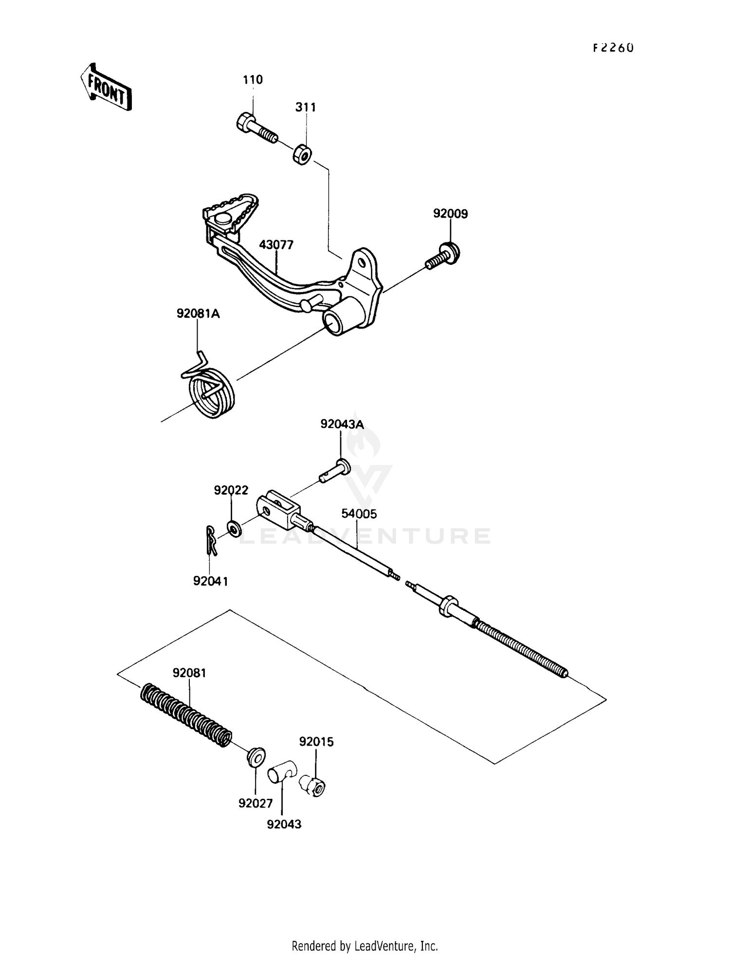 BRAKE PEDAL