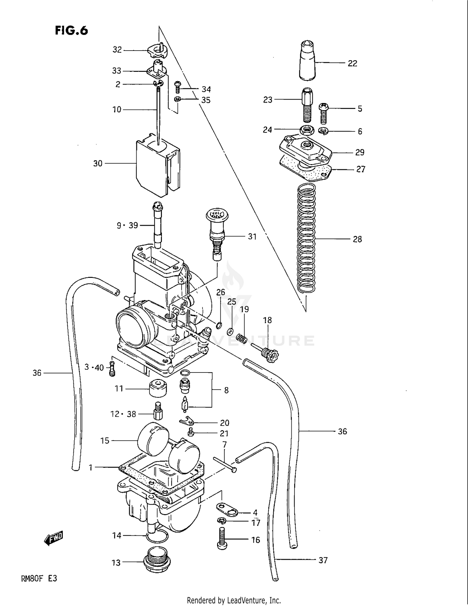 FRONT MASTER CYLINDER