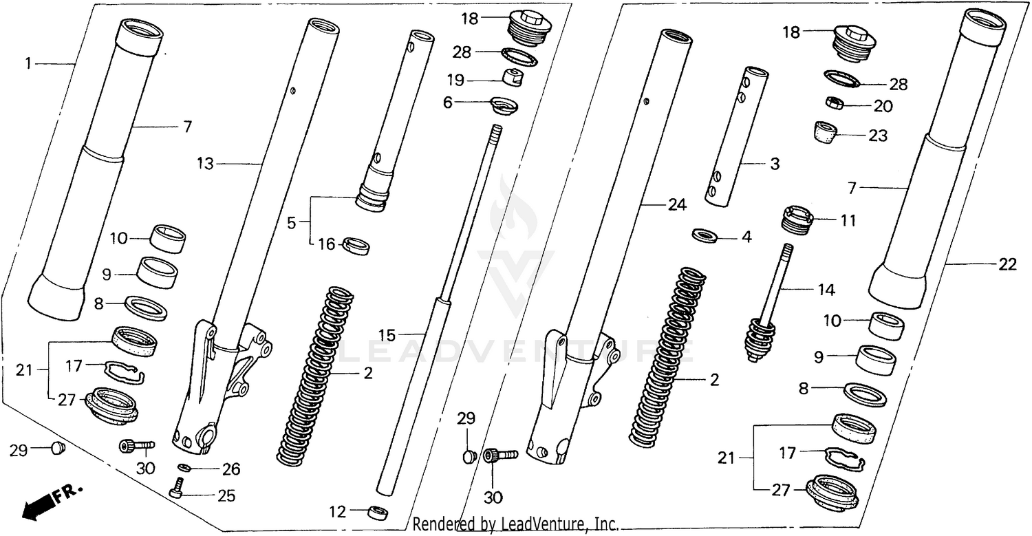 FRONT MASTER CYLINDER