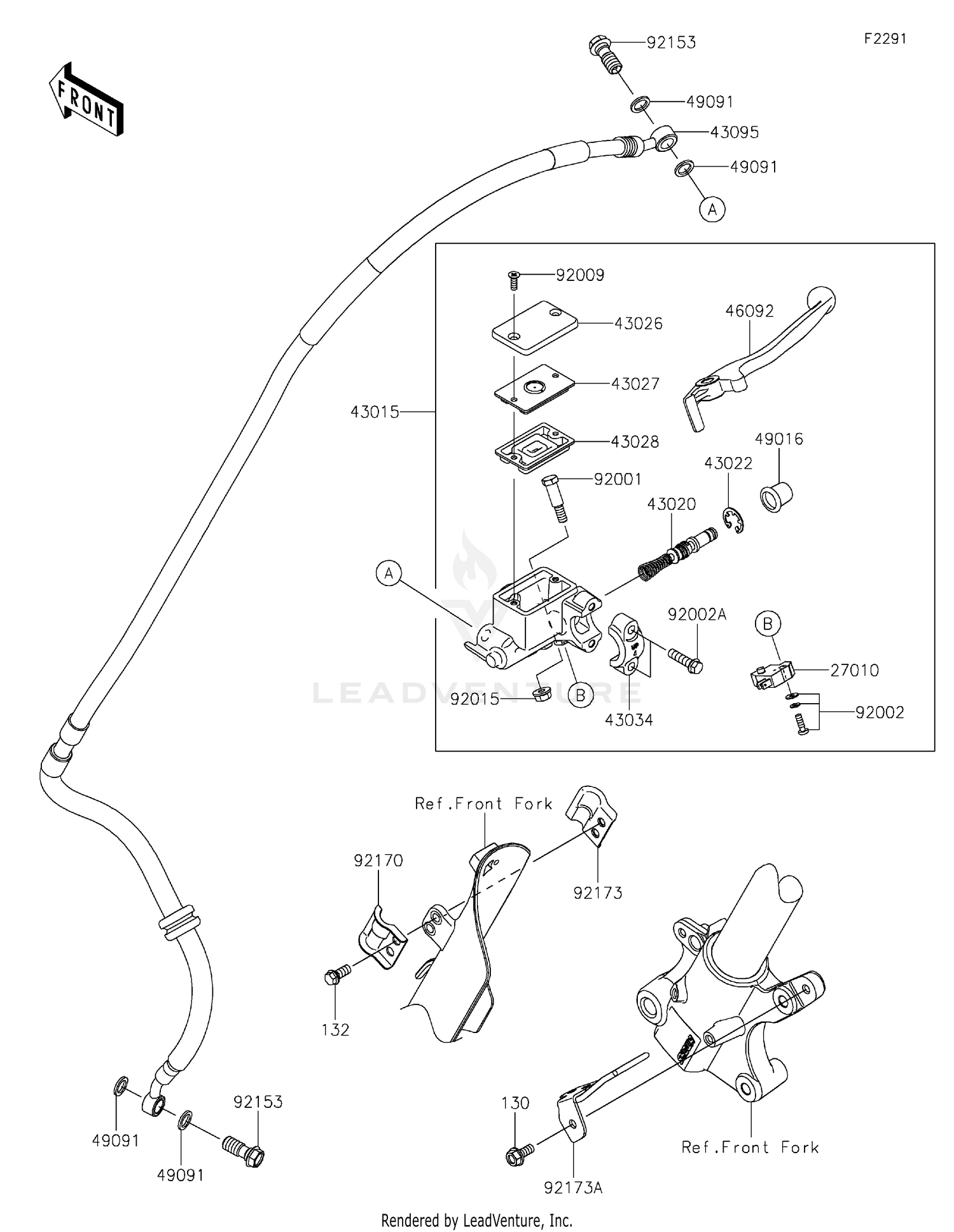 Front Master Cylinder