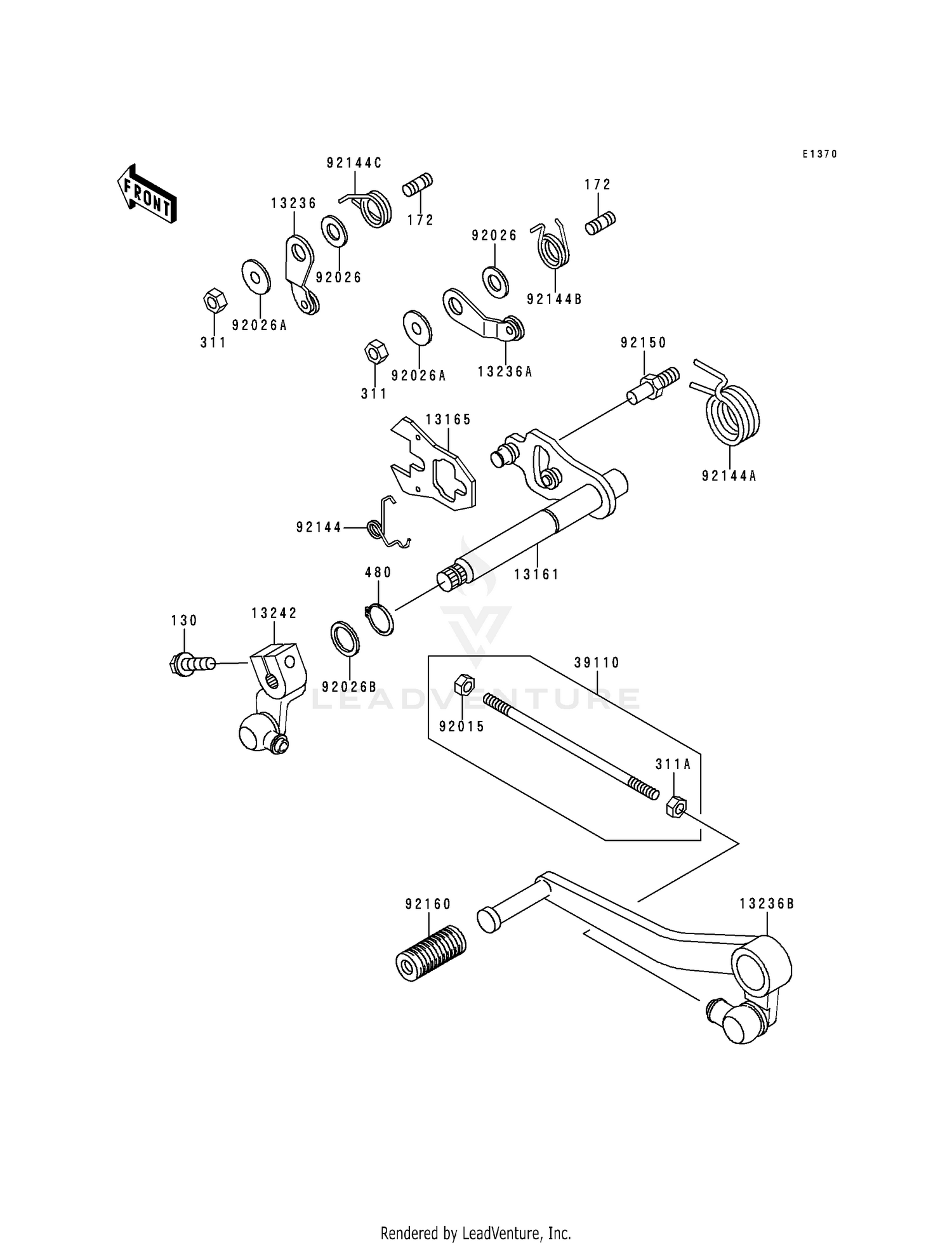 GEAR CHANGE MECHANISM