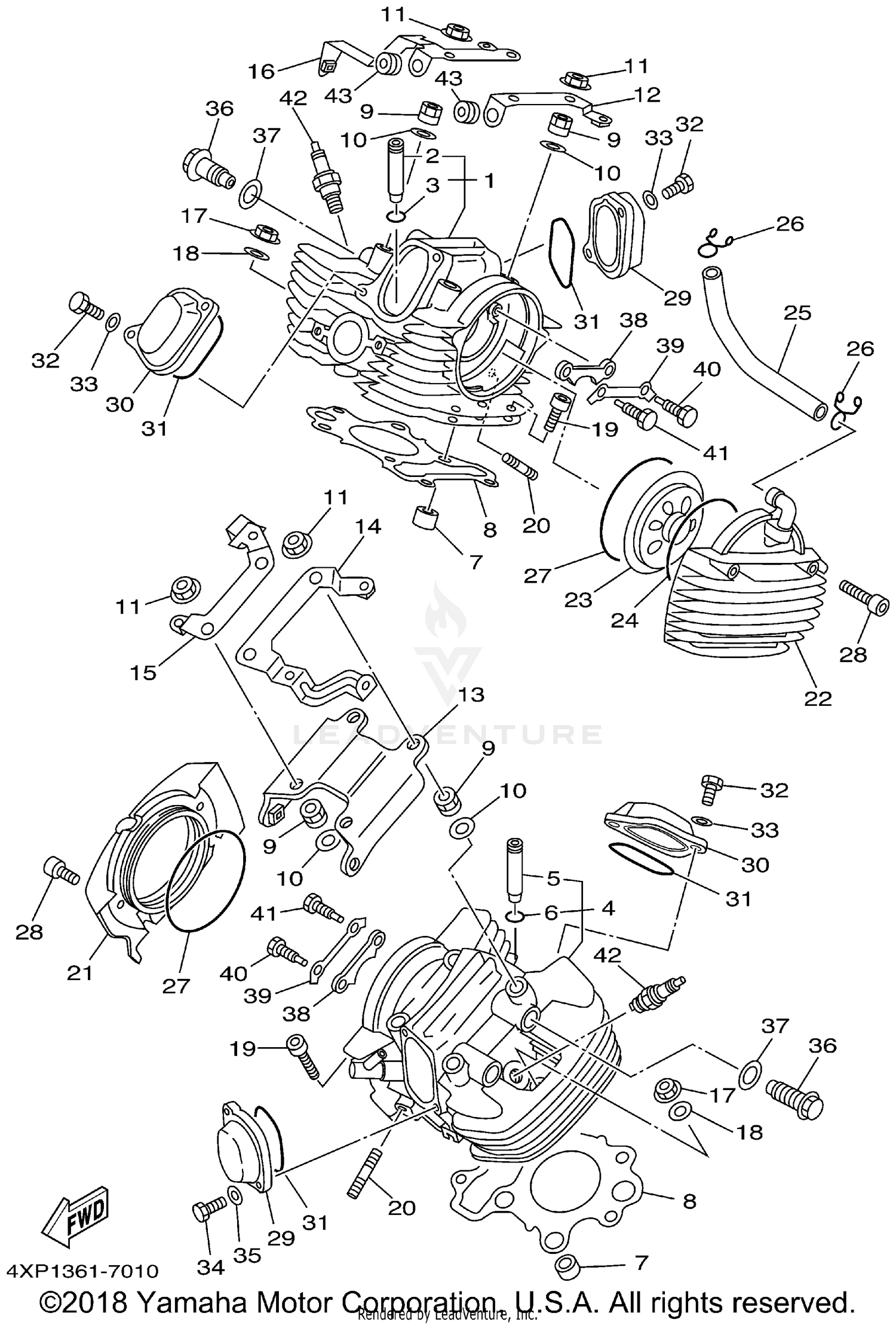 FRONT MASTER CYLINDER