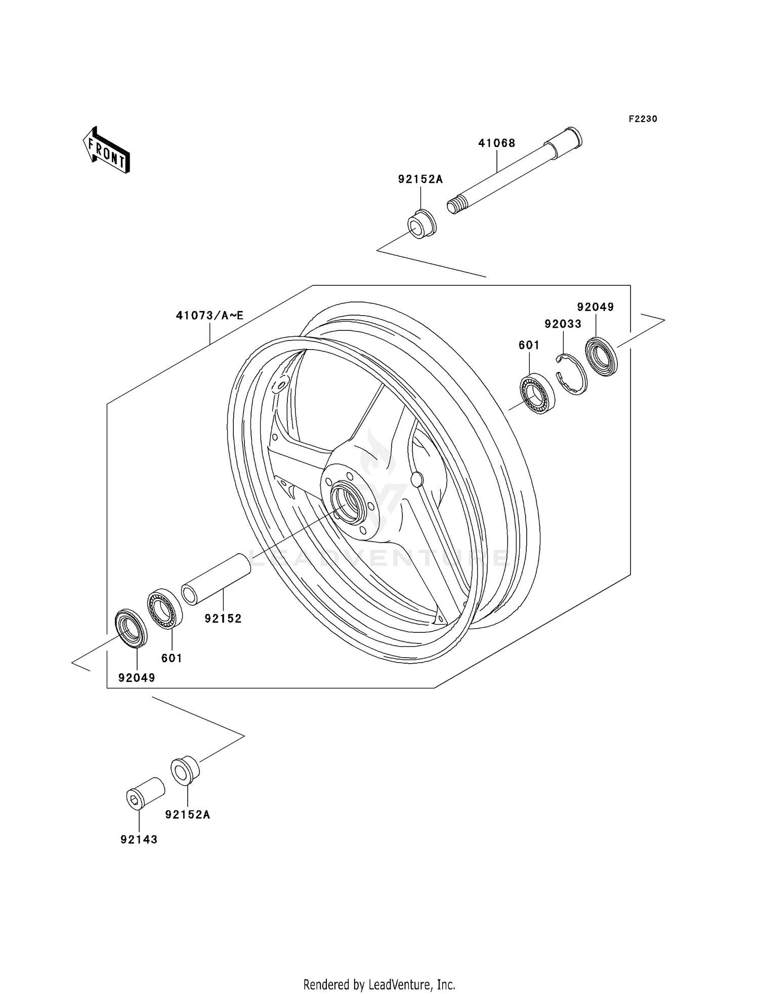 FRONT WHEEL
