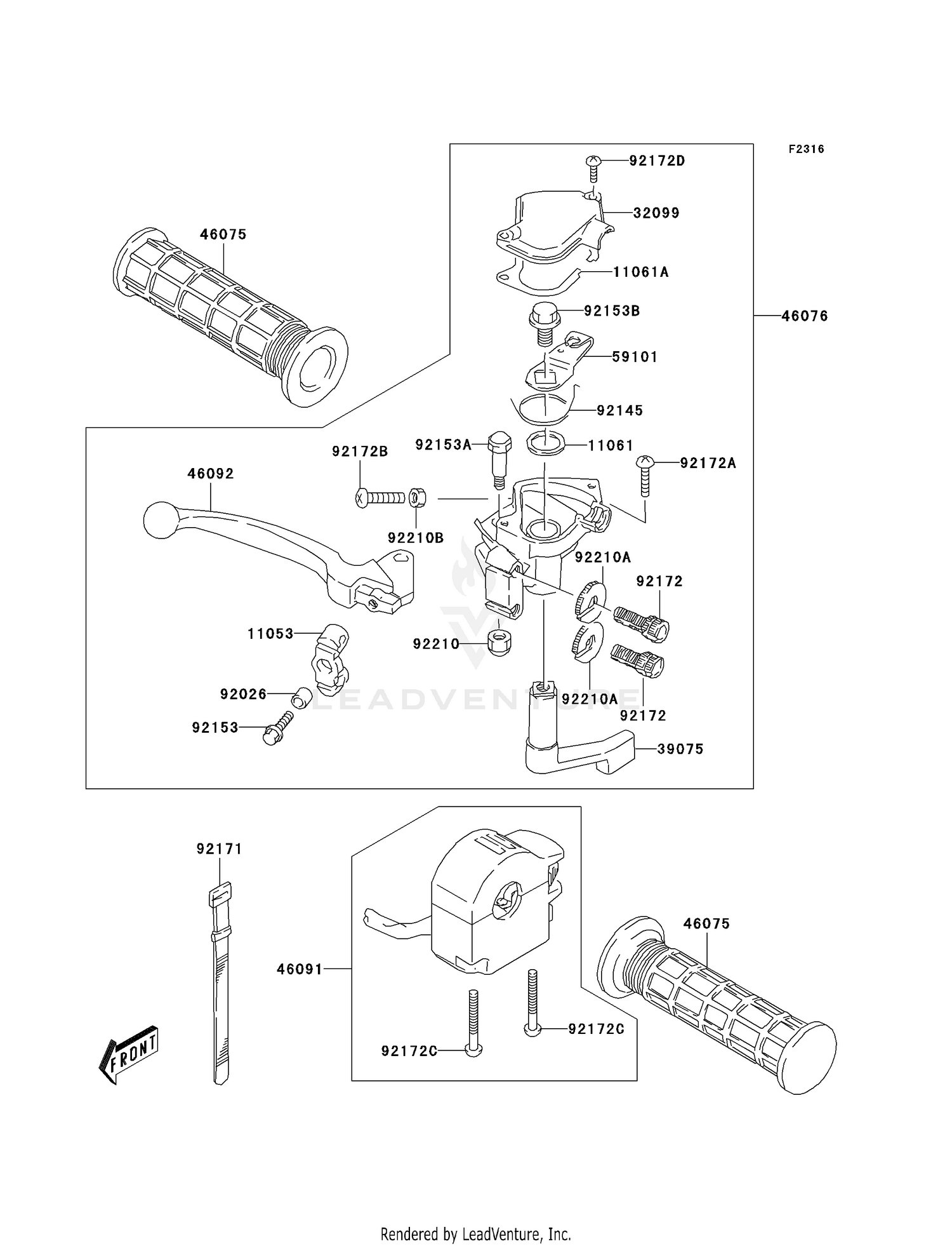HANDLE LEVER
