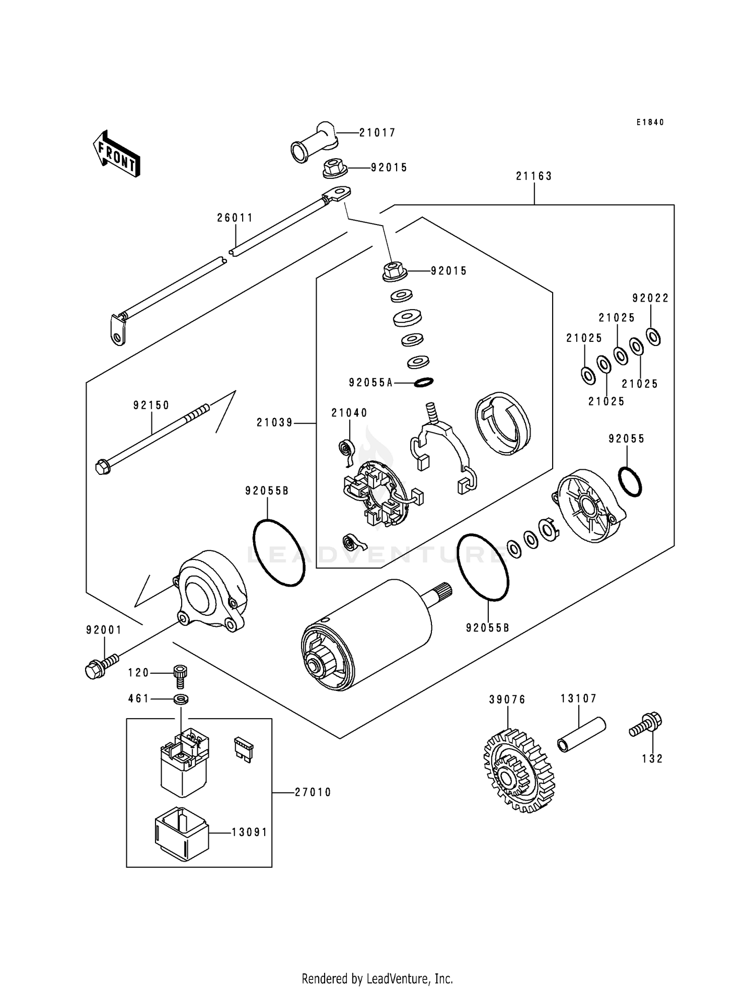 STARTER MOTOR