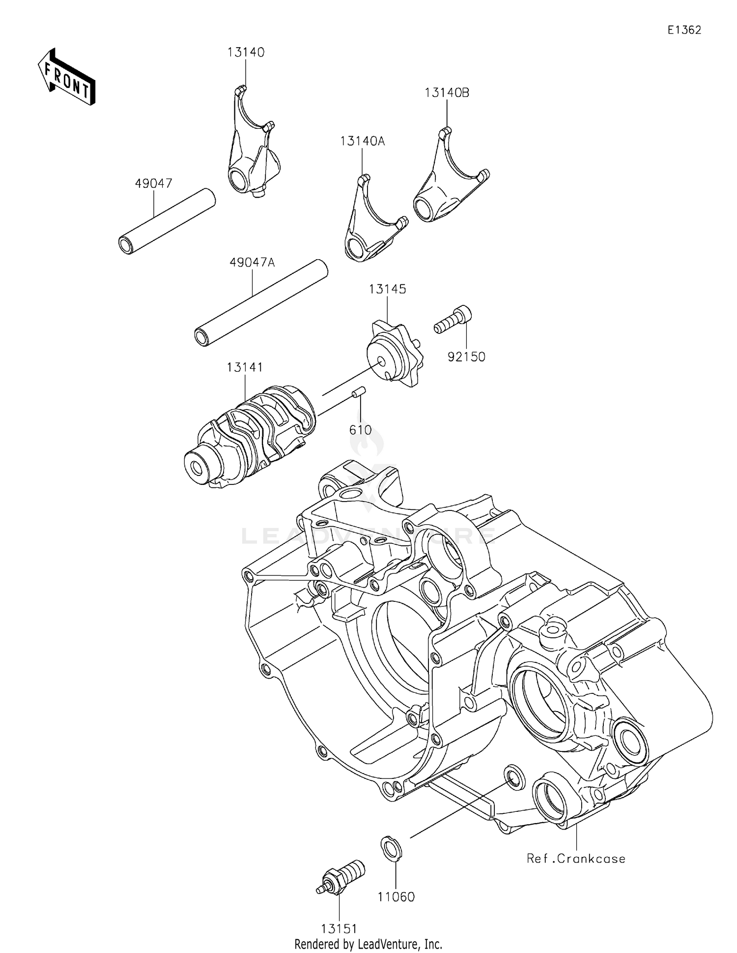SIDE COVERS/CHAIN COVER