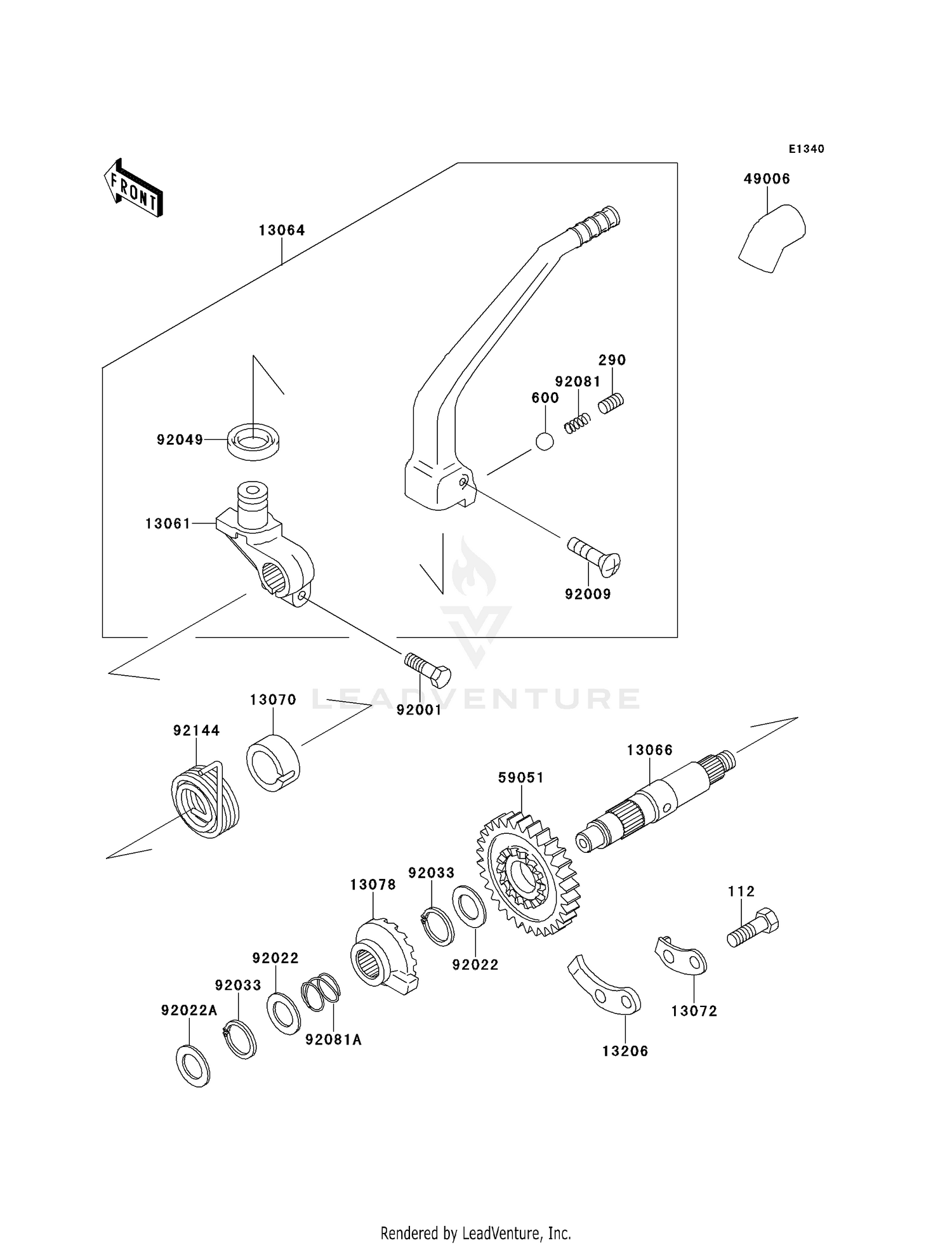 KICKSTARTER MECHANISM