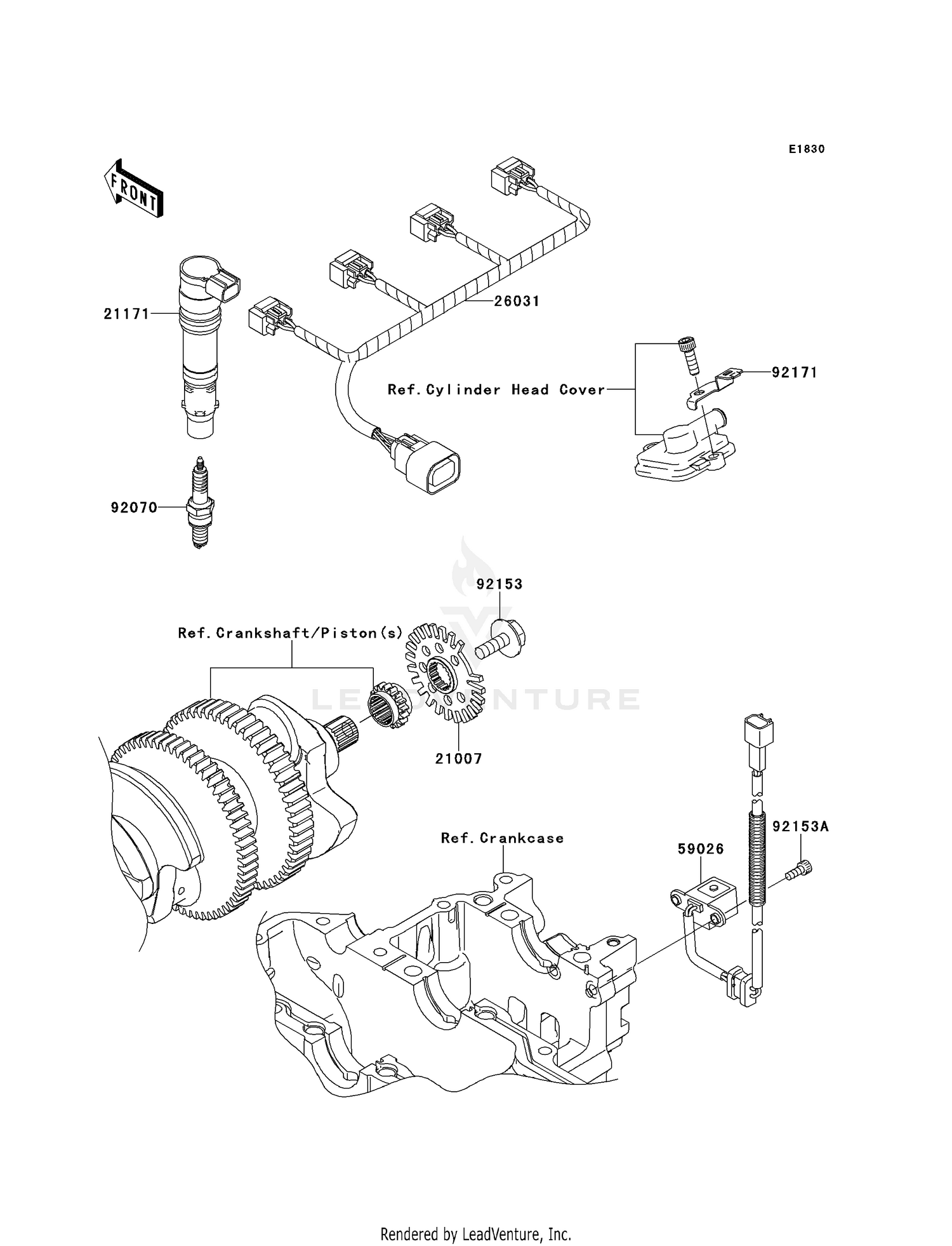 FUEL EVAPORATIVE SYSTEM (CA)