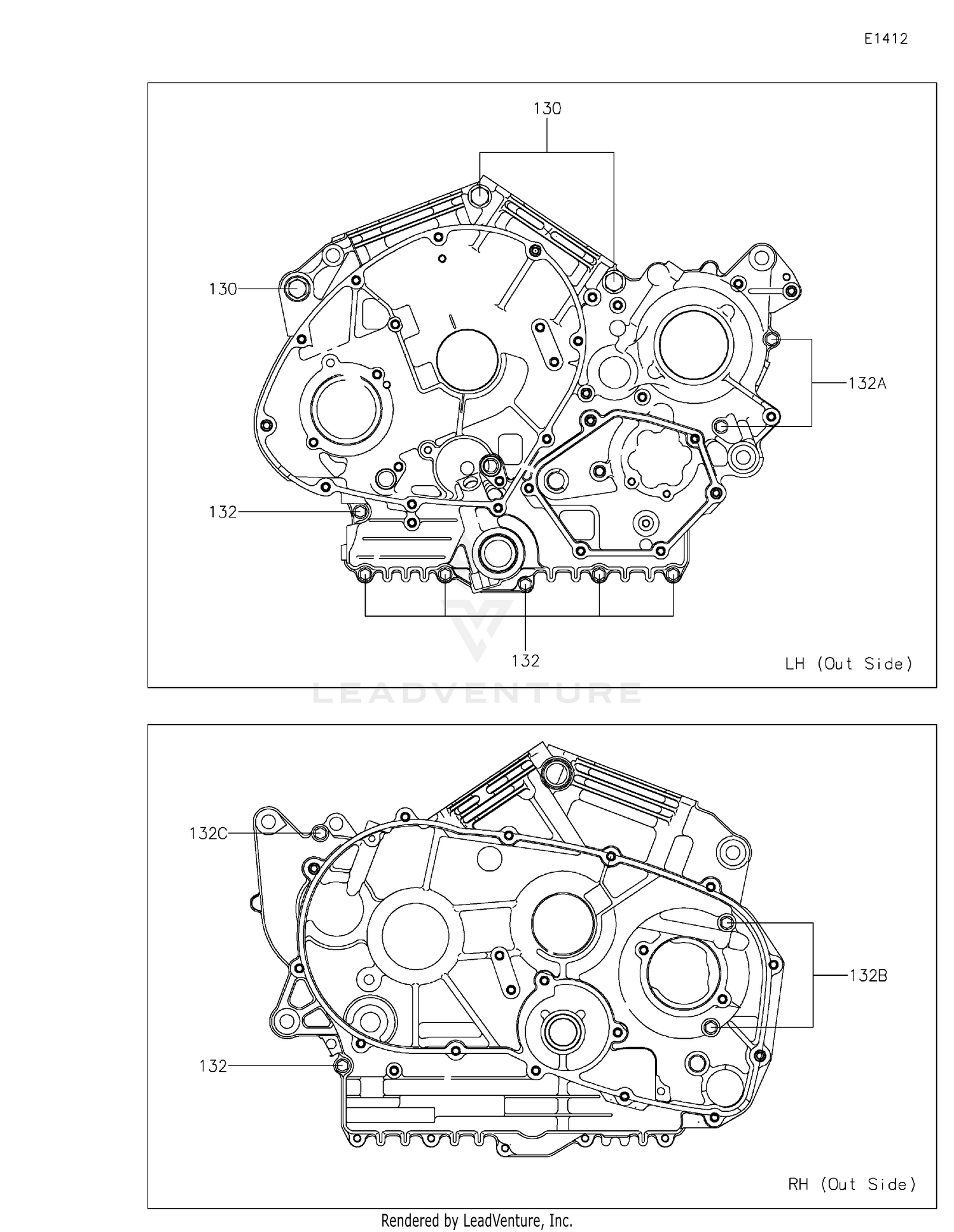 Crankcase Bolt Pattern