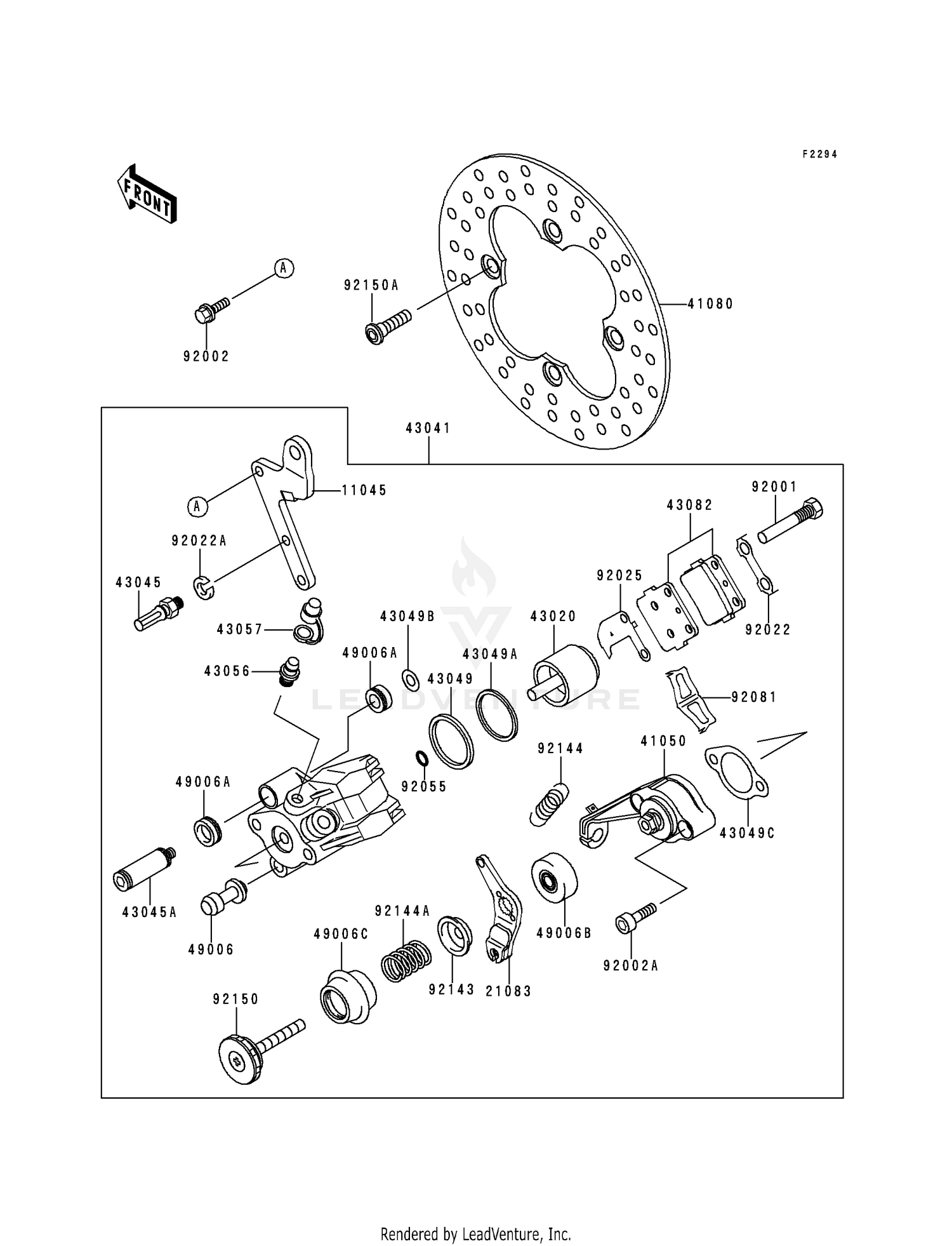 FRONT MASTER CYLINDER