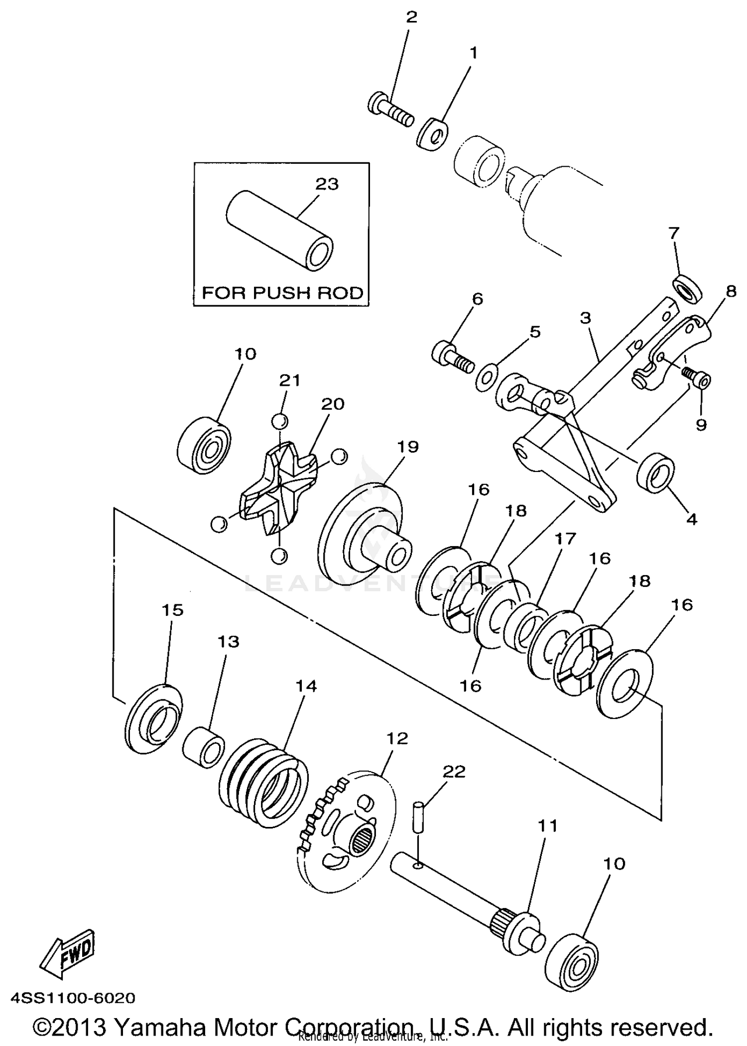 GEAR CHANGE DRUM & FORKS