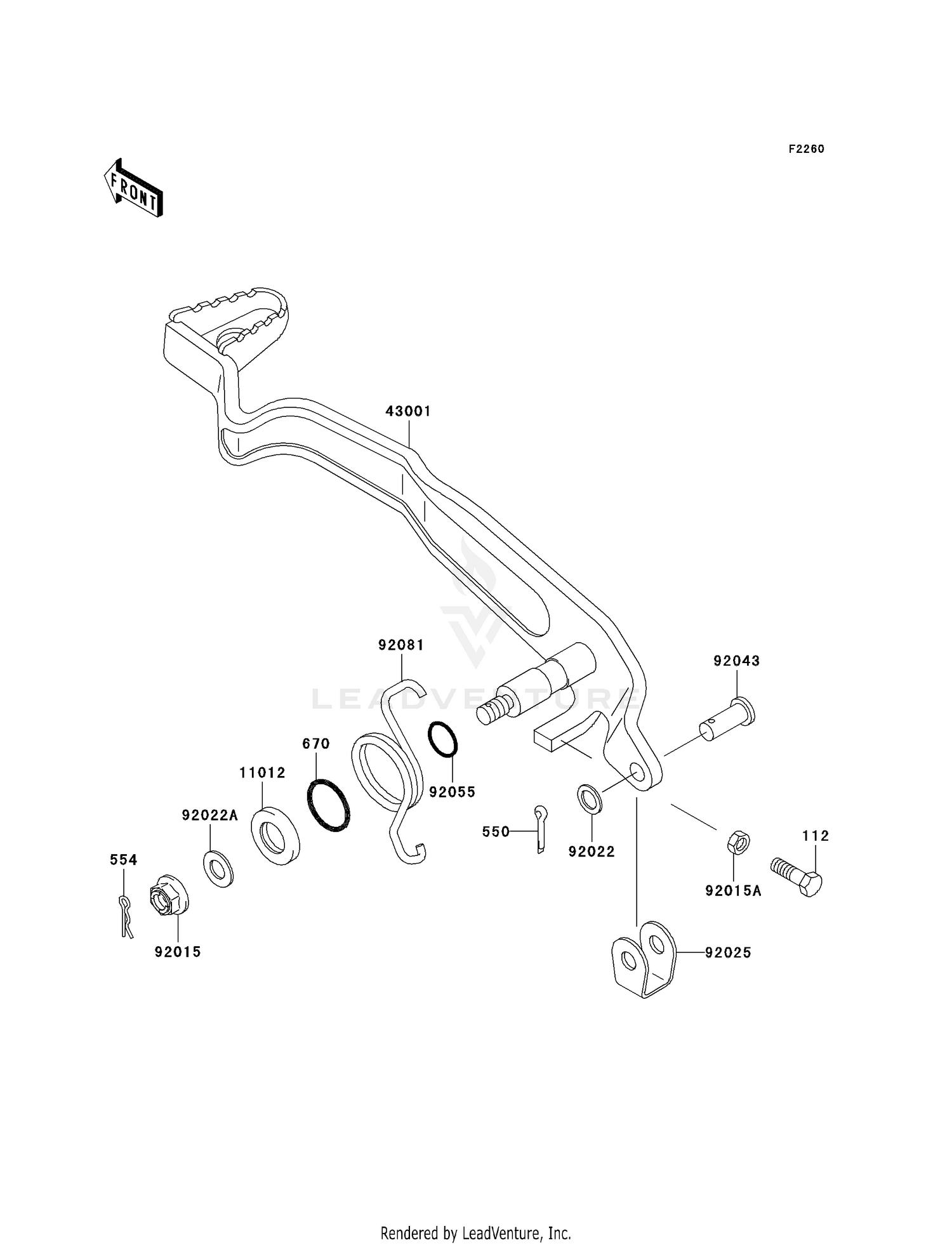 BRAKE PEDAL