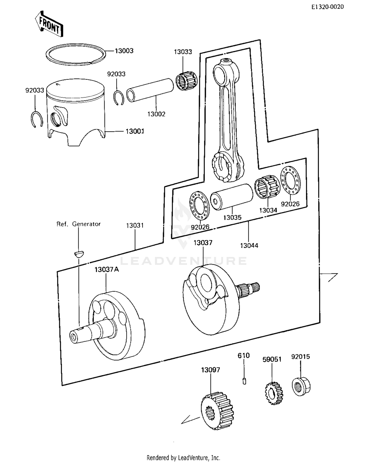 CRANKSHAFT/PISTON