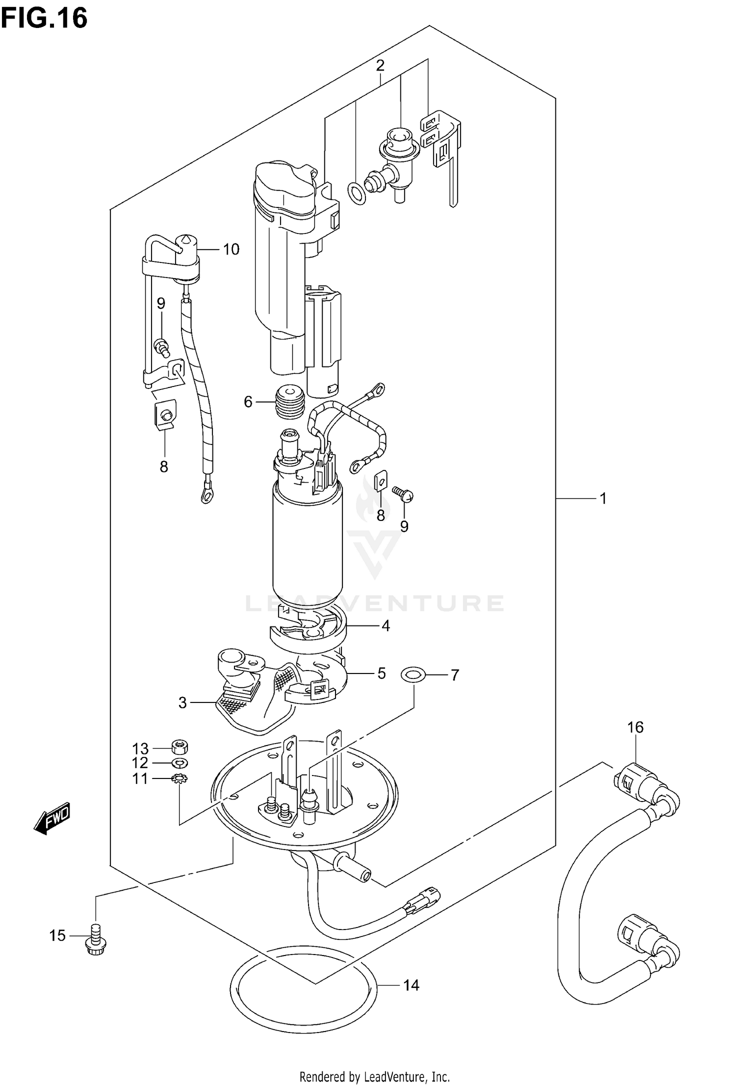 FRONT HUB
