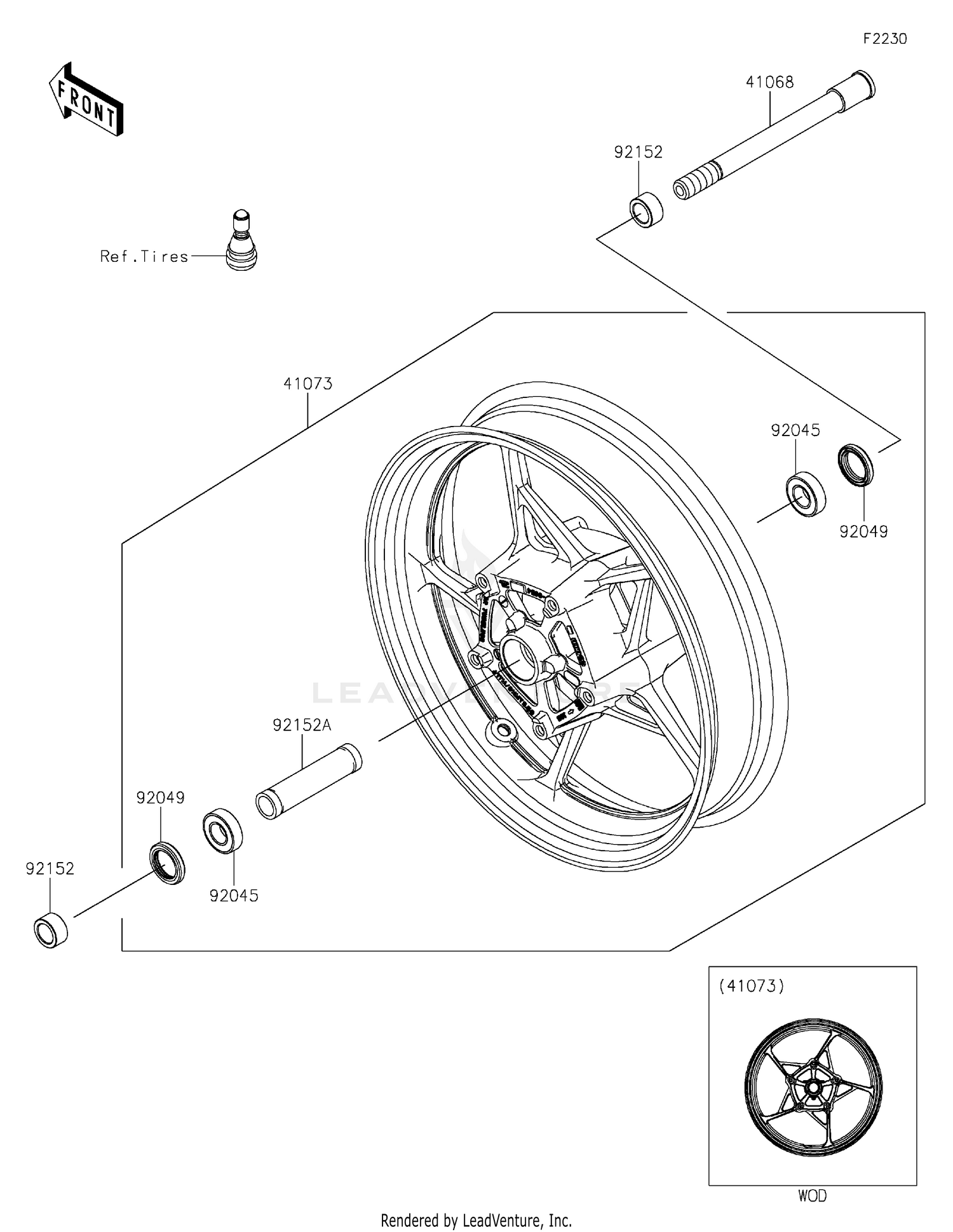 FRONT MASTER CYLINDER