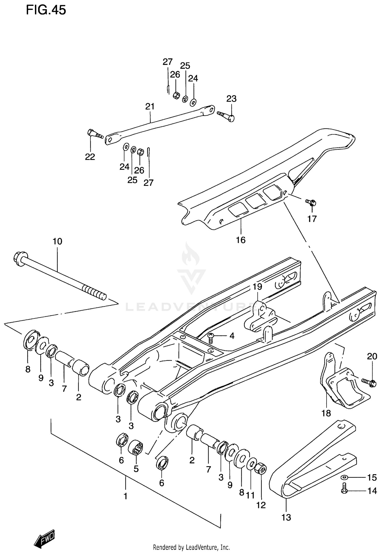 REAR MASTER CYLINDER