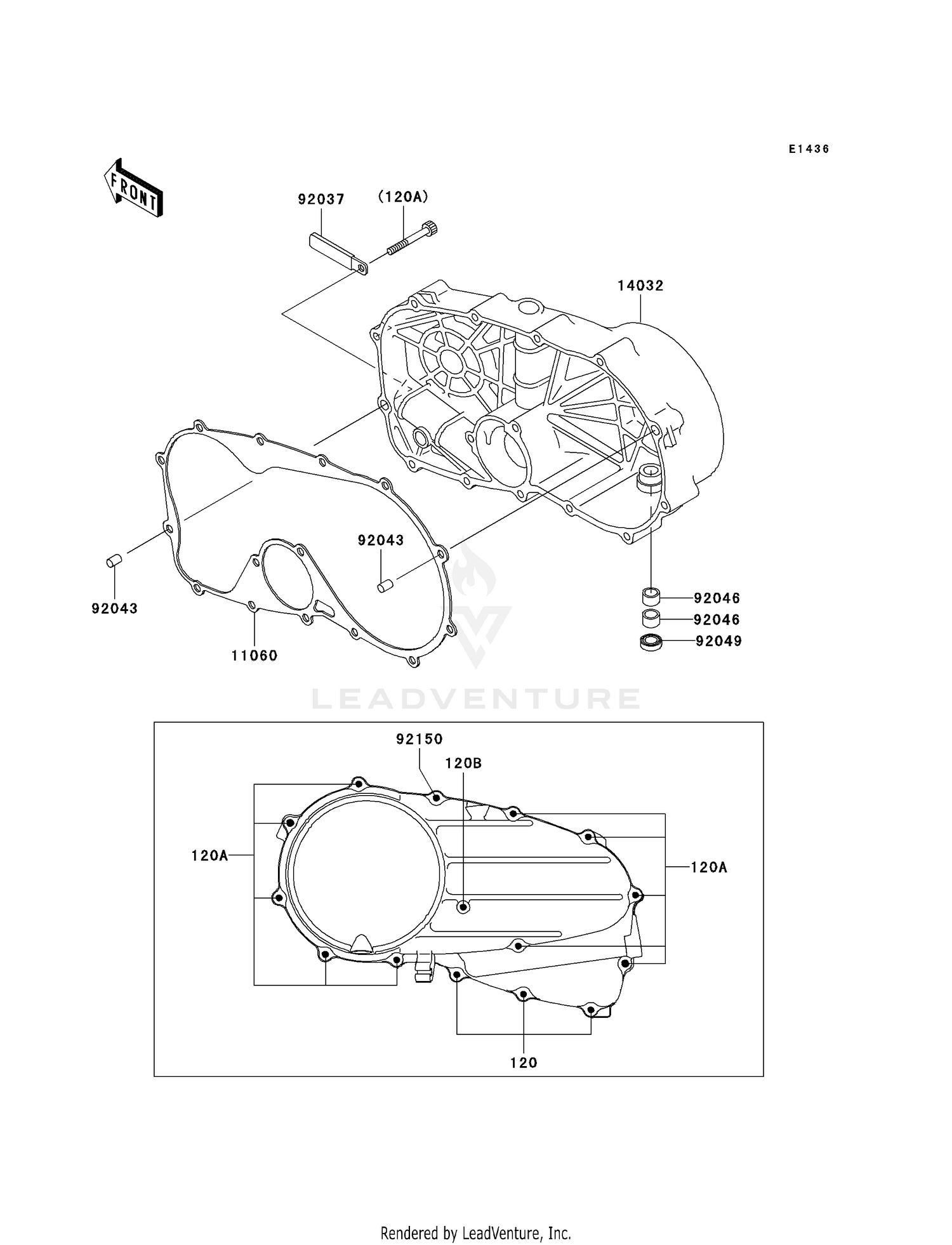 RIGHT ENGINE COVER(S)