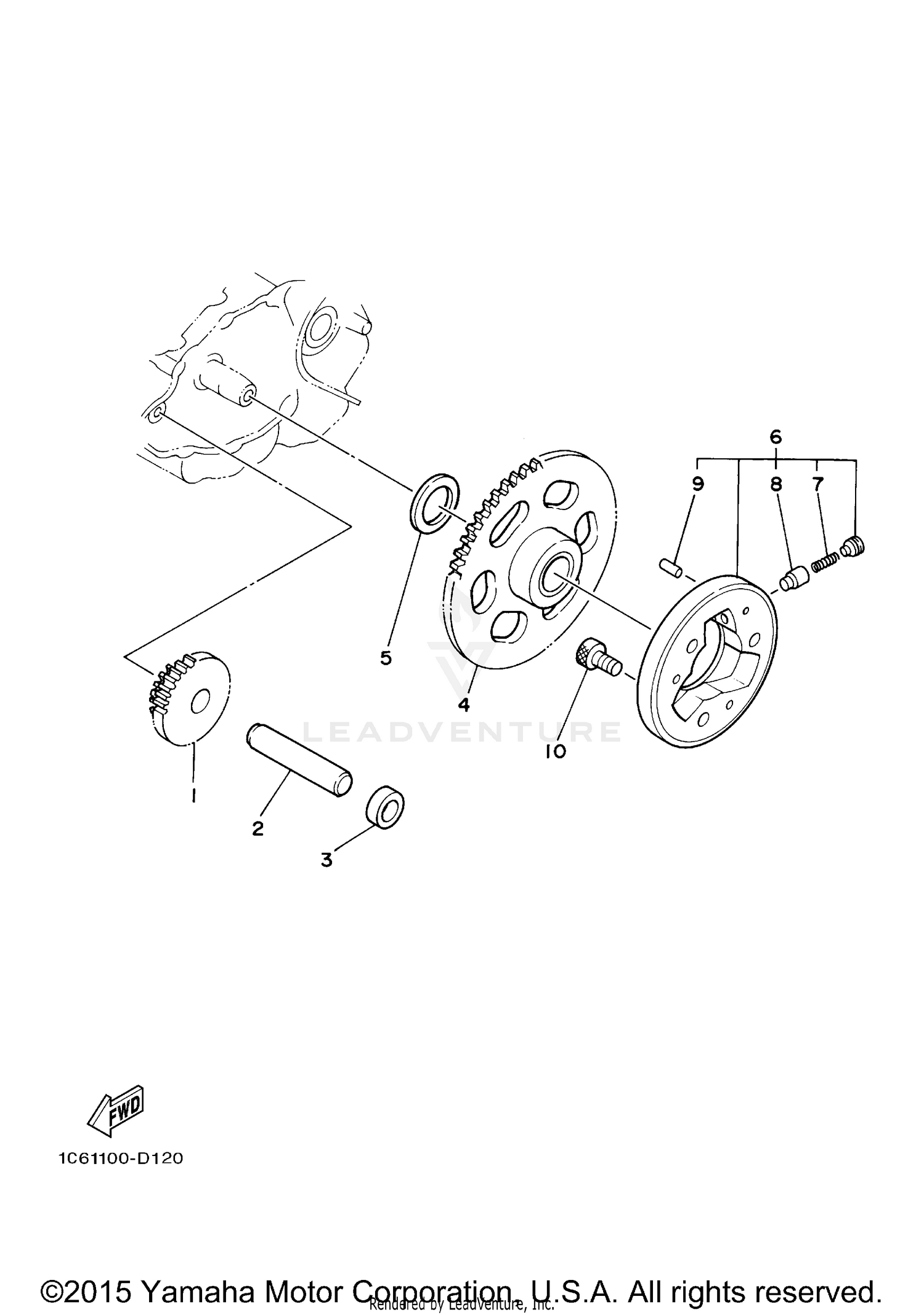 REAR MASTER CYLINDER