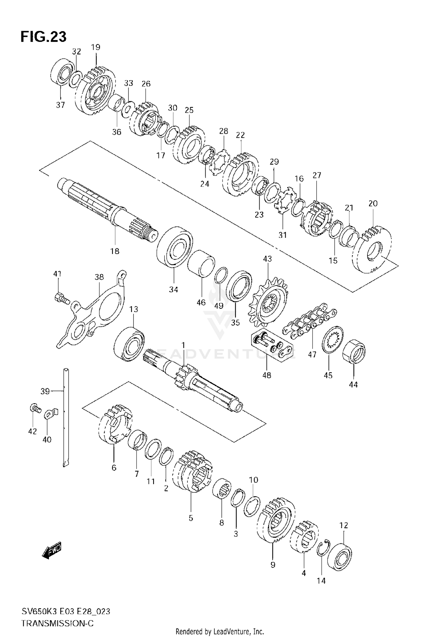 REAR MASTER CYLINDER