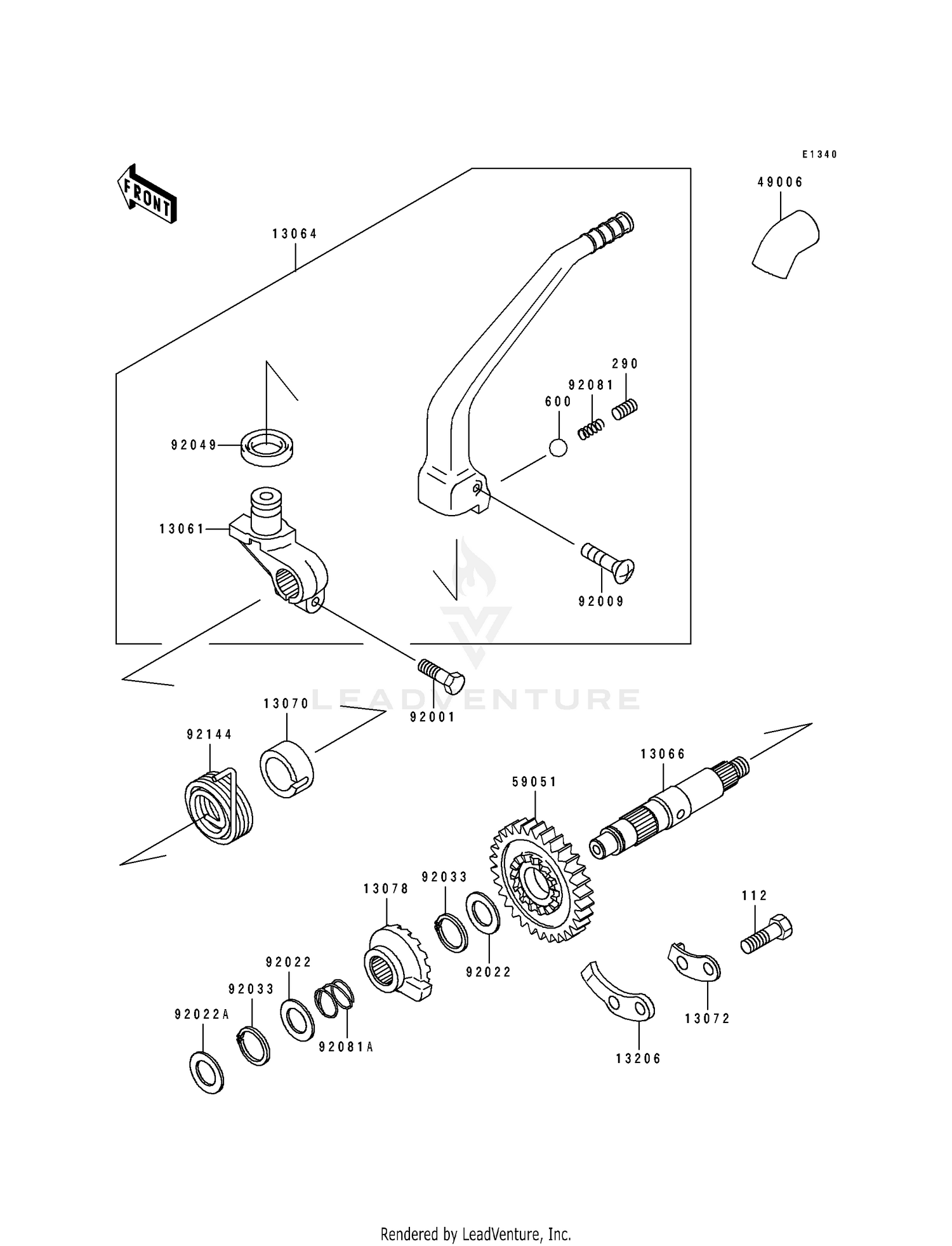 KICKSTARTER MECHANISM