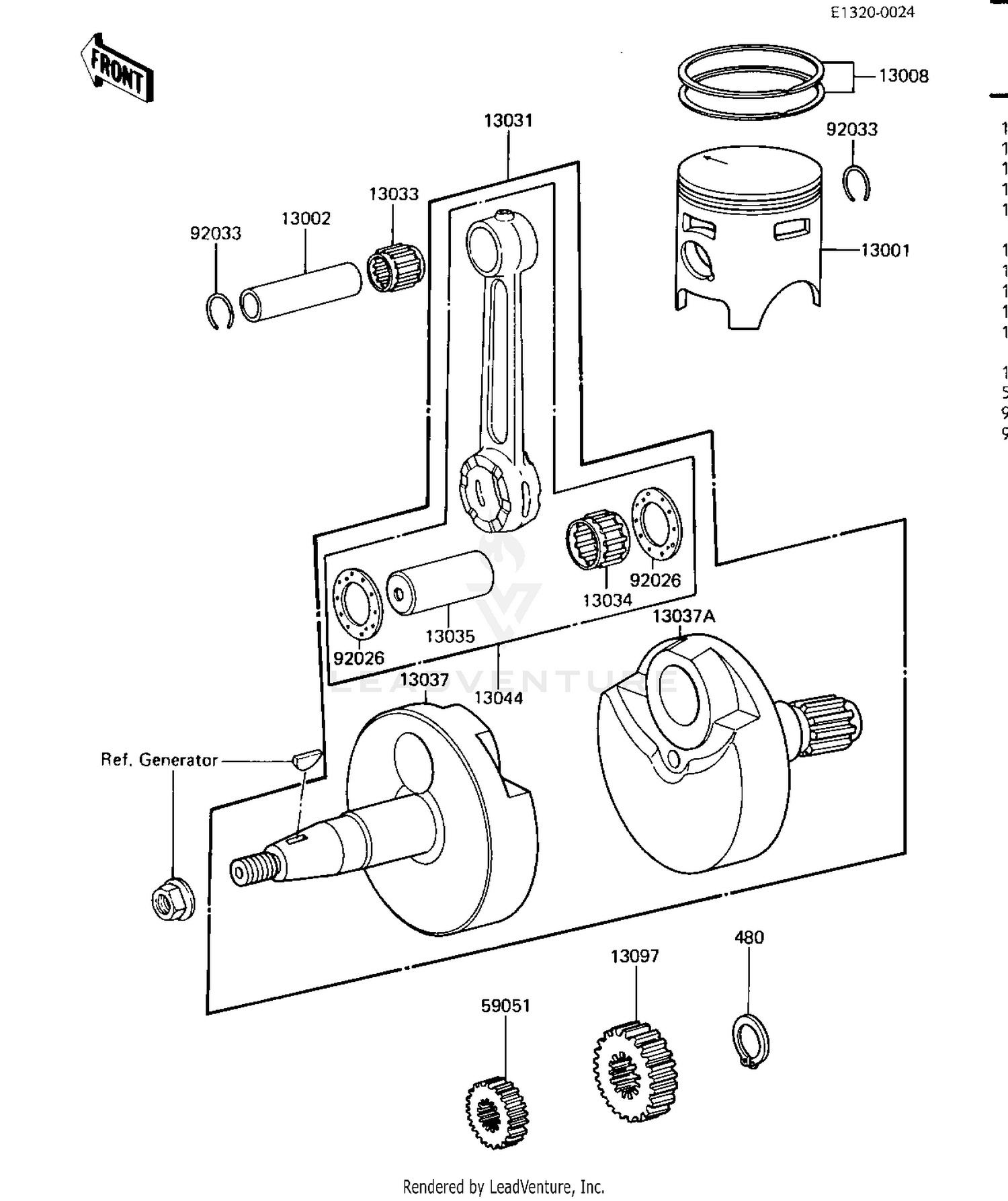 CRANKSHAFT/PISTON