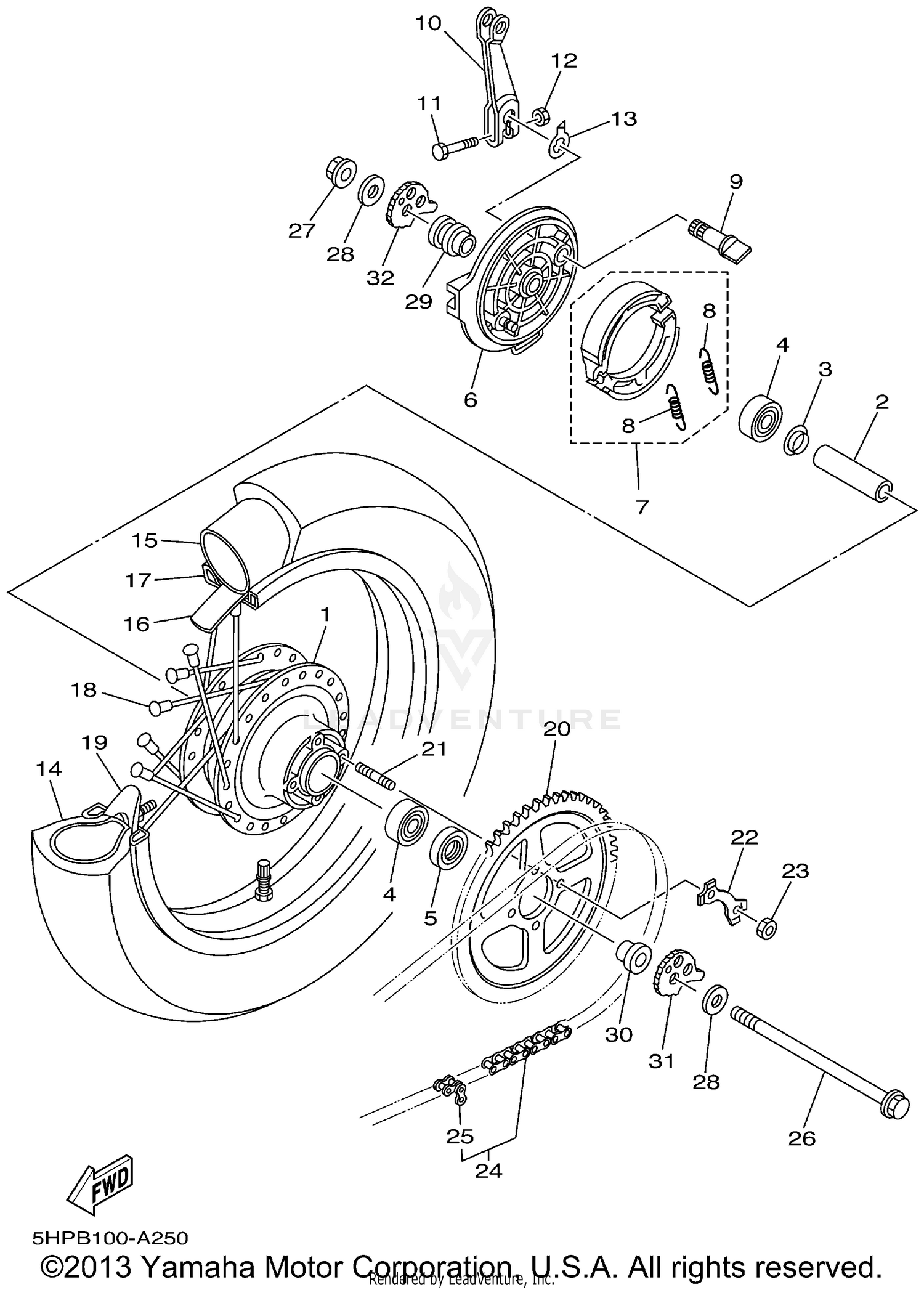 GEAR CHANGE DRUM/SHIFT FORK(S)