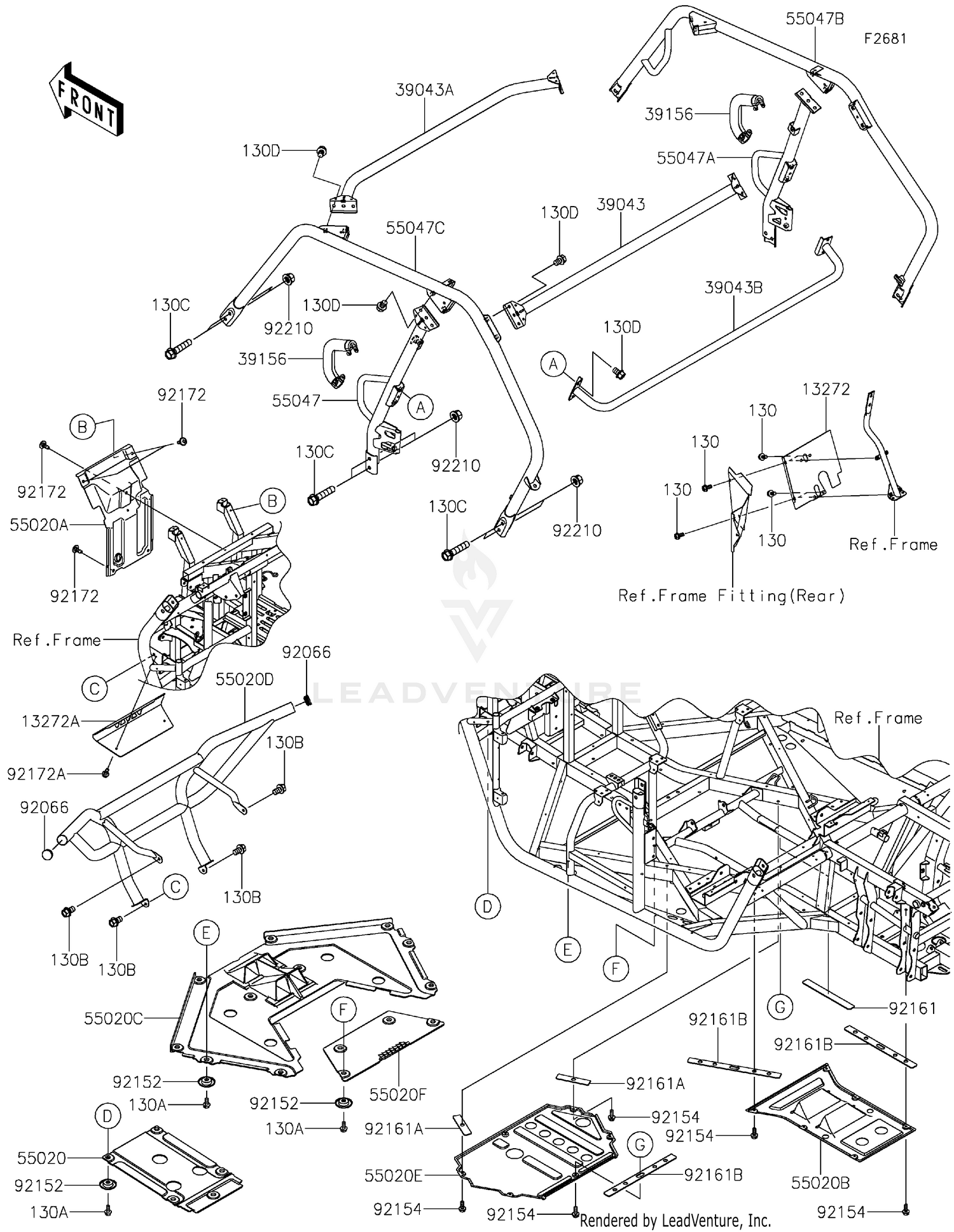 Guards/Cab Frame