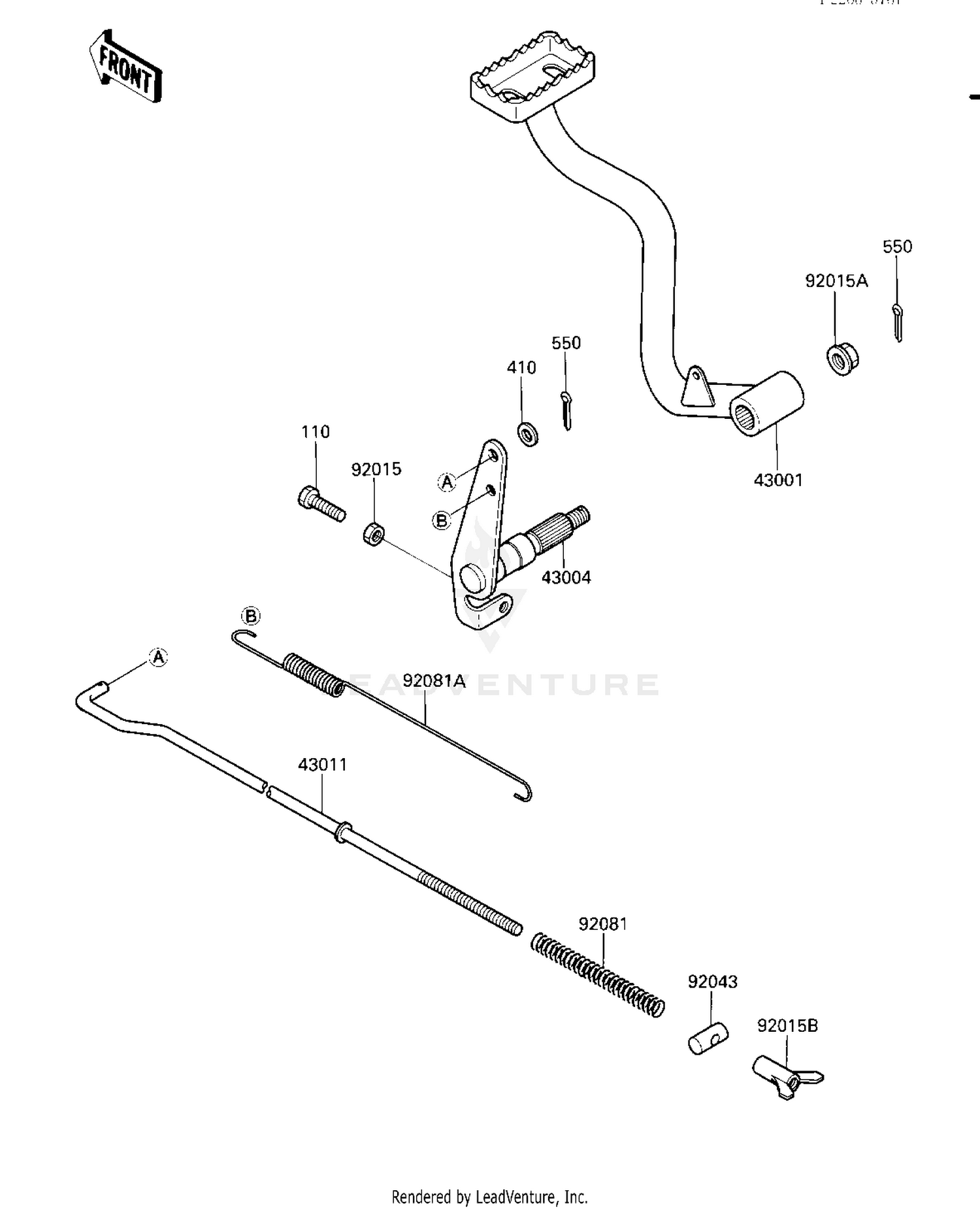 BRAKE PEDAL