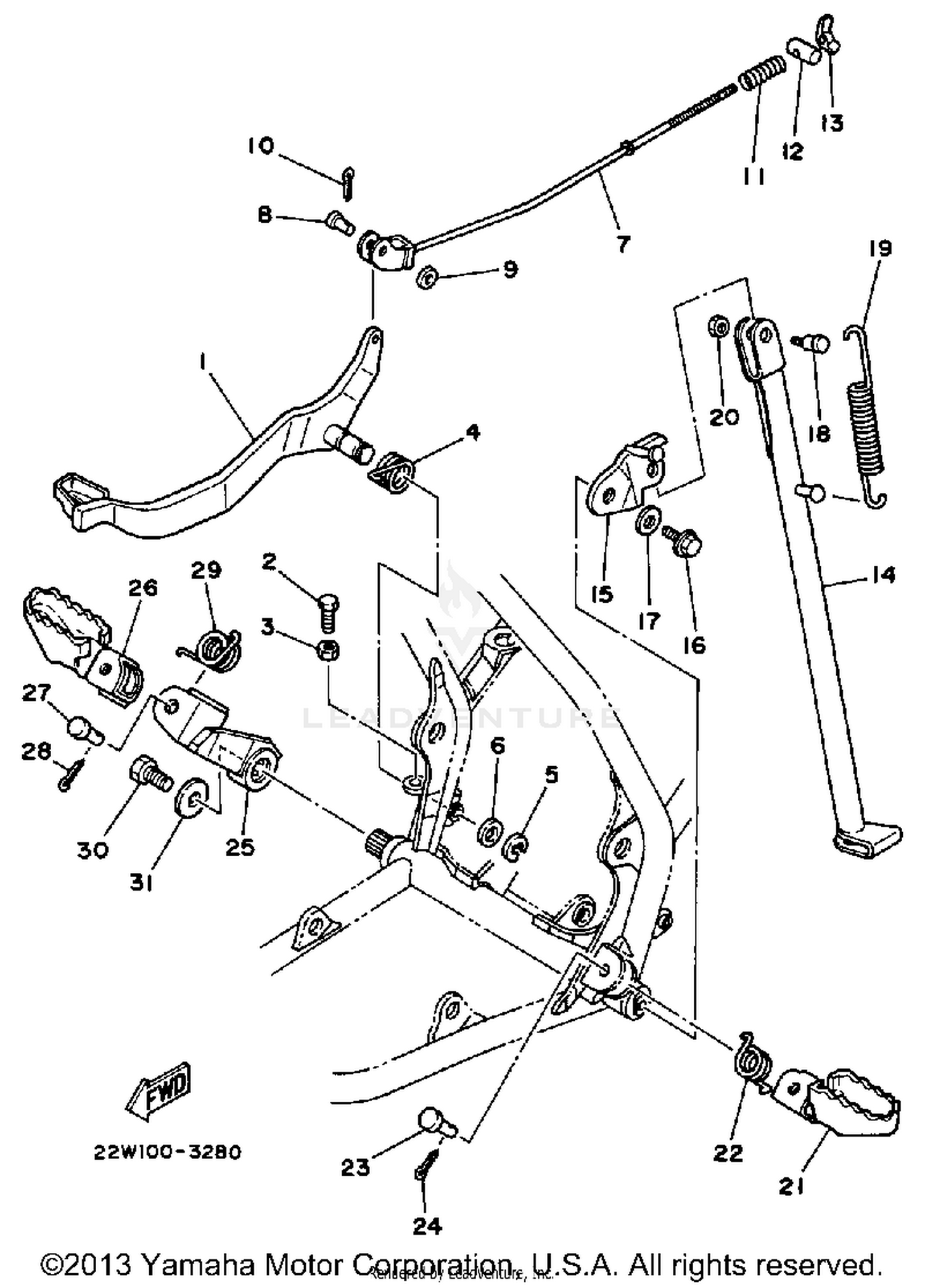 FRONT MASTER CYLINDER