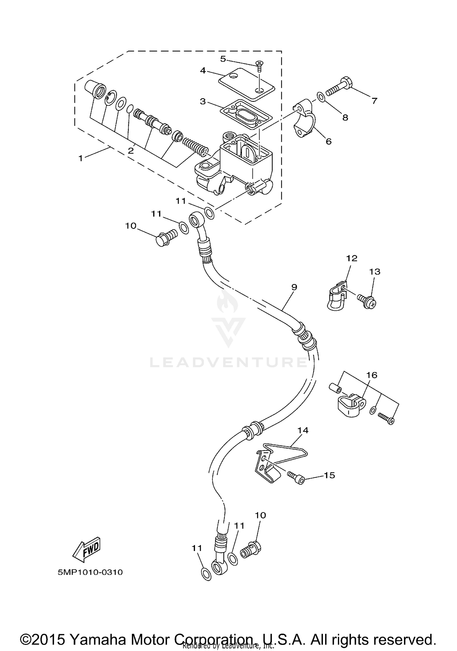 Rear Master Cylinder