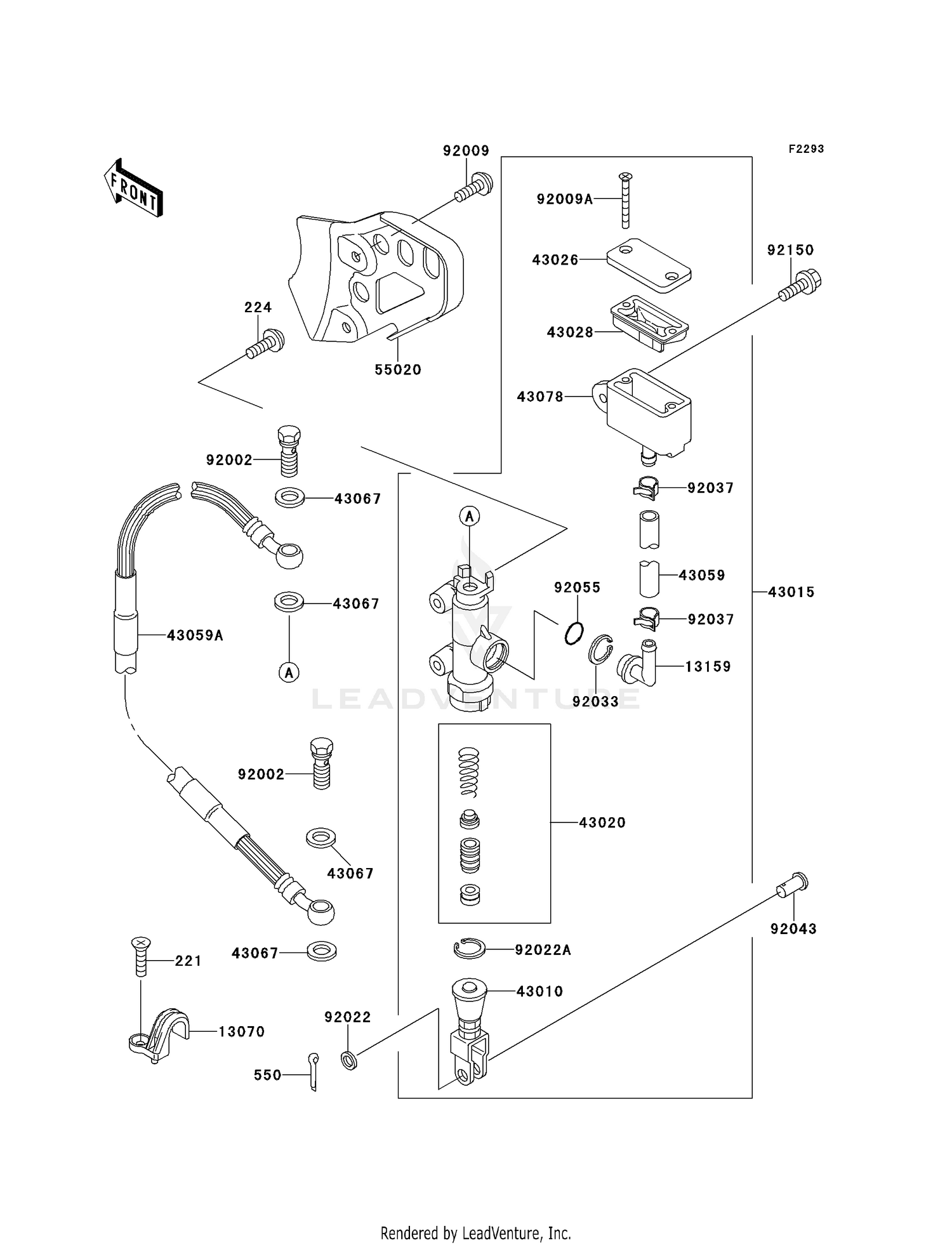 REAR MASTER CYLINDER
