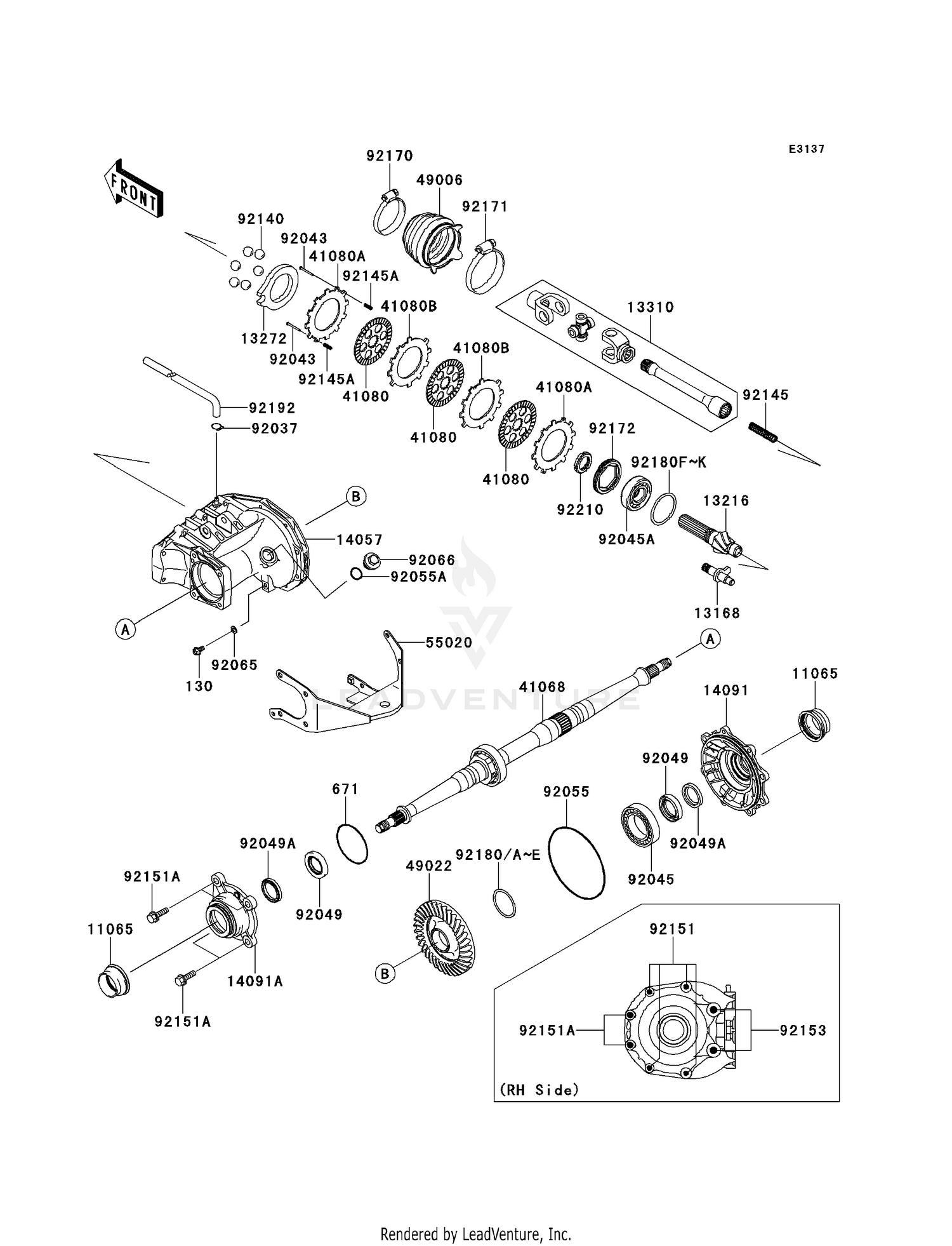 FRONT MASTER CYLINDER