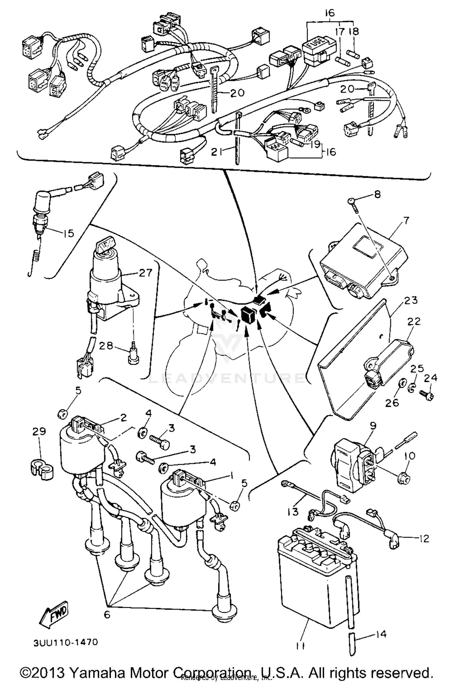 SIDE COVERS/CHAIN COVER