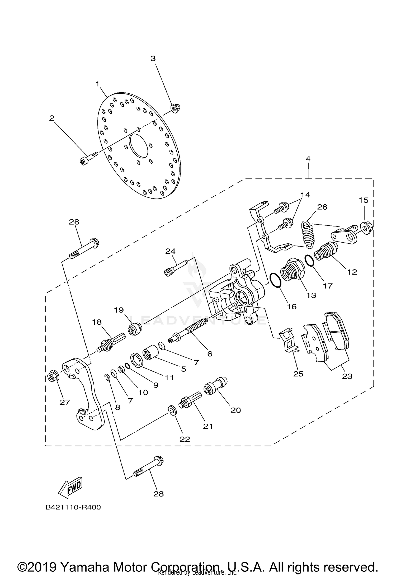 CYLINDER HEAD (FRONT)
