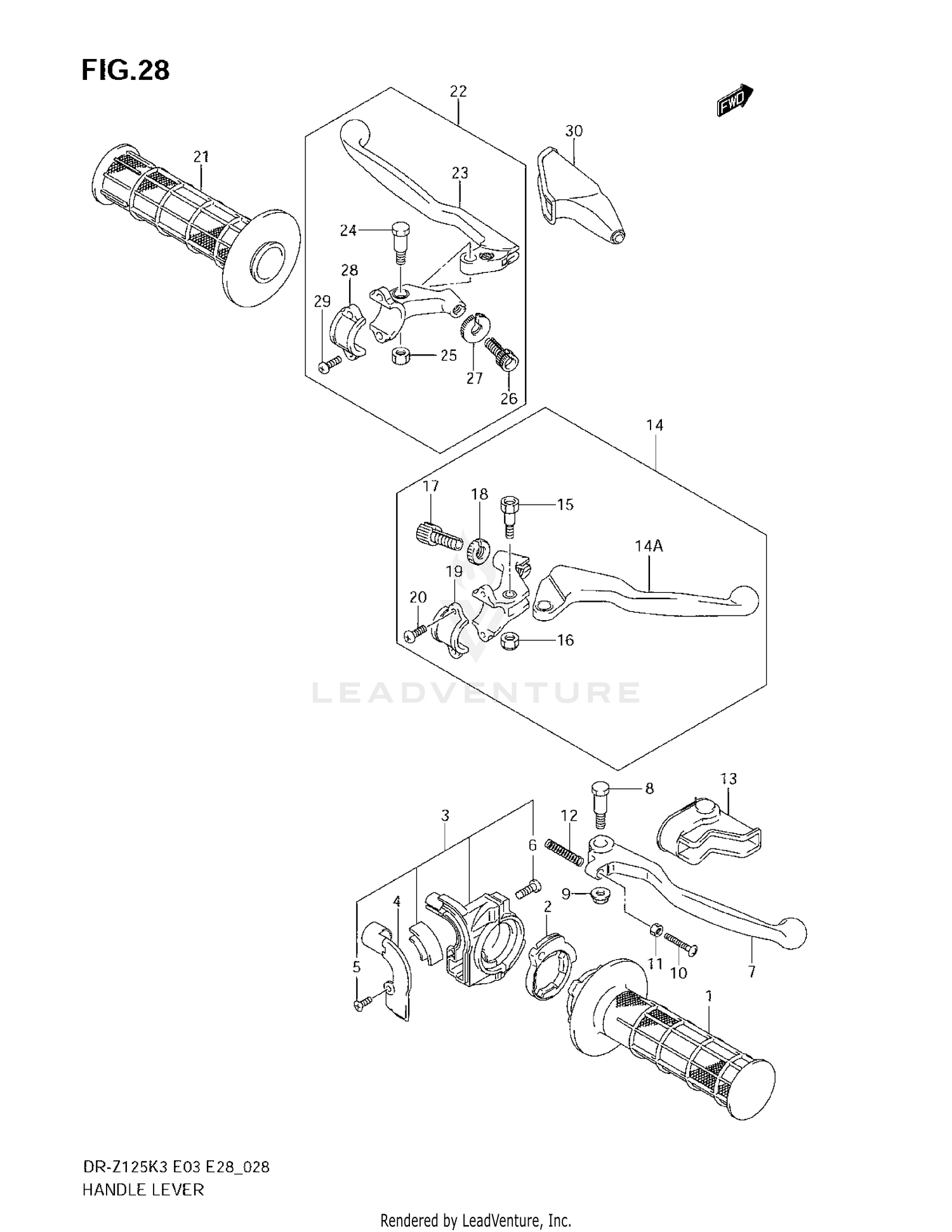 HANDLE LEVER